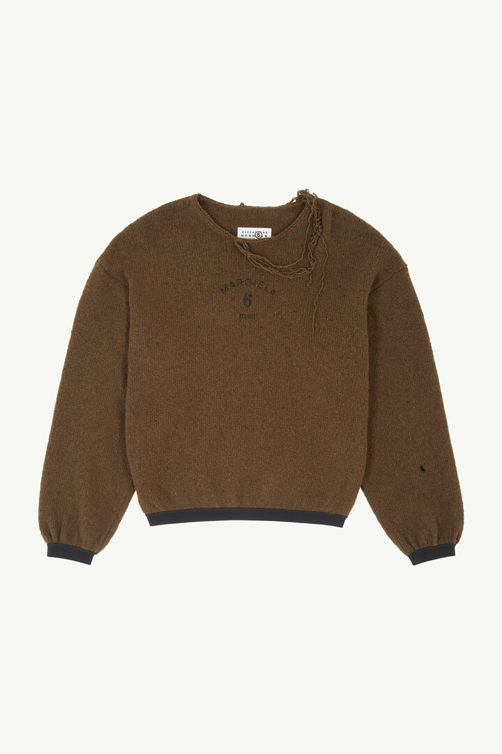 Yellow Knit jumper | MM6 Official