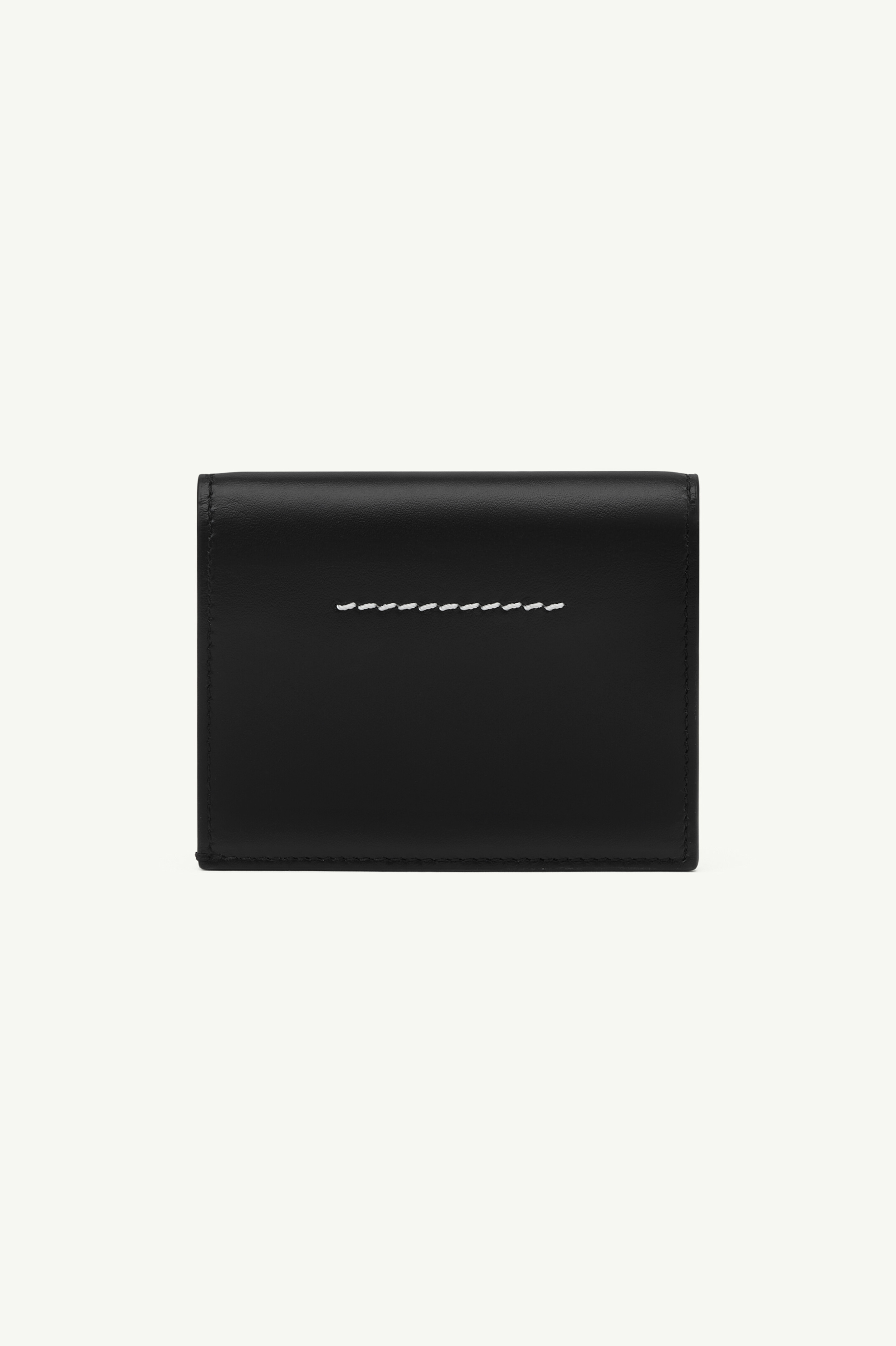 MM6 ニューメリック レザーウォレット ブラック | Maison Margiela公式