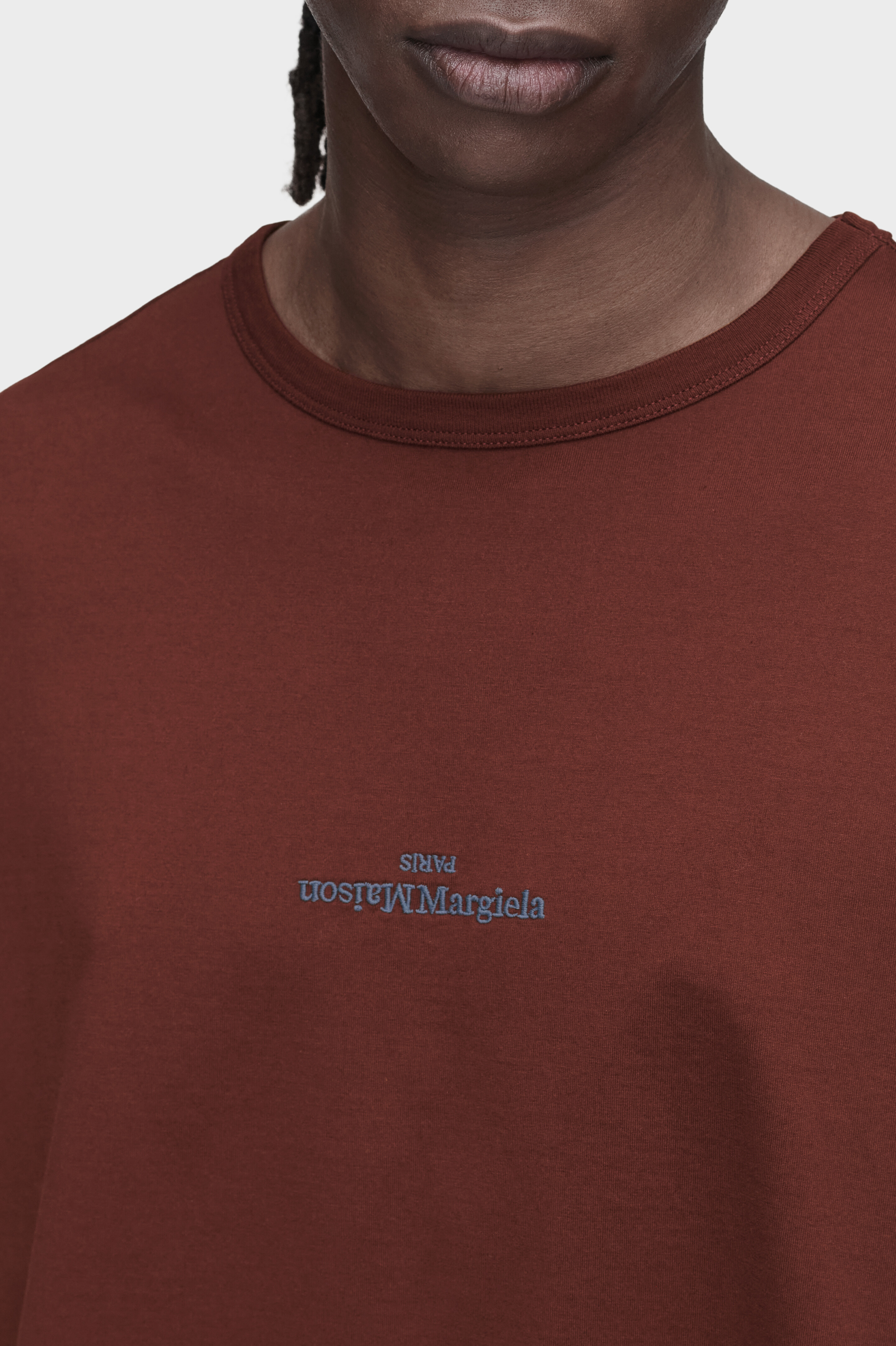 ロゴ コットン Tシャツ レッド | Maison Margiela公式