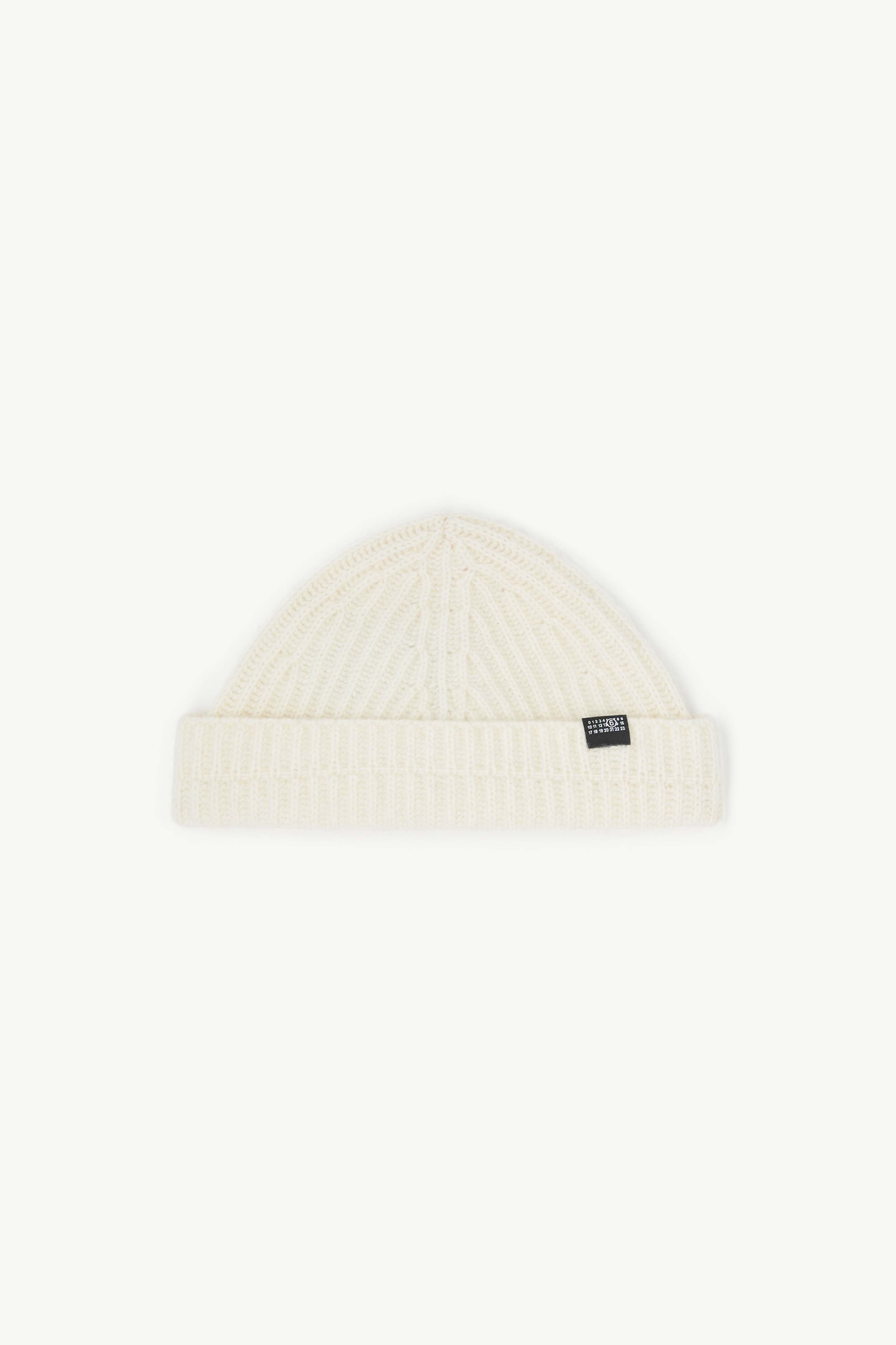 Numeric knit beanie
