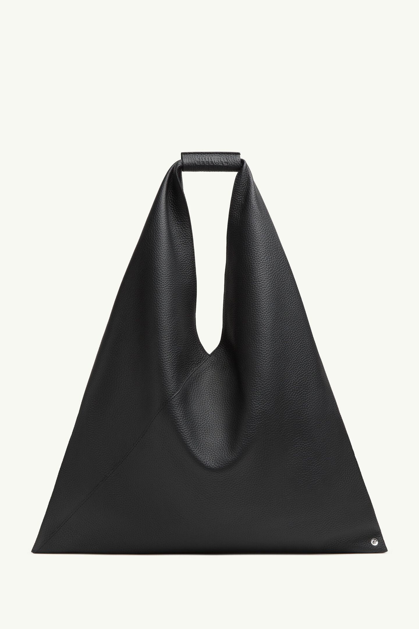 Maison Margiela MM6 Japaneseミディアム レザー 本革 Black Leather Medium Japanese Bag | MM6