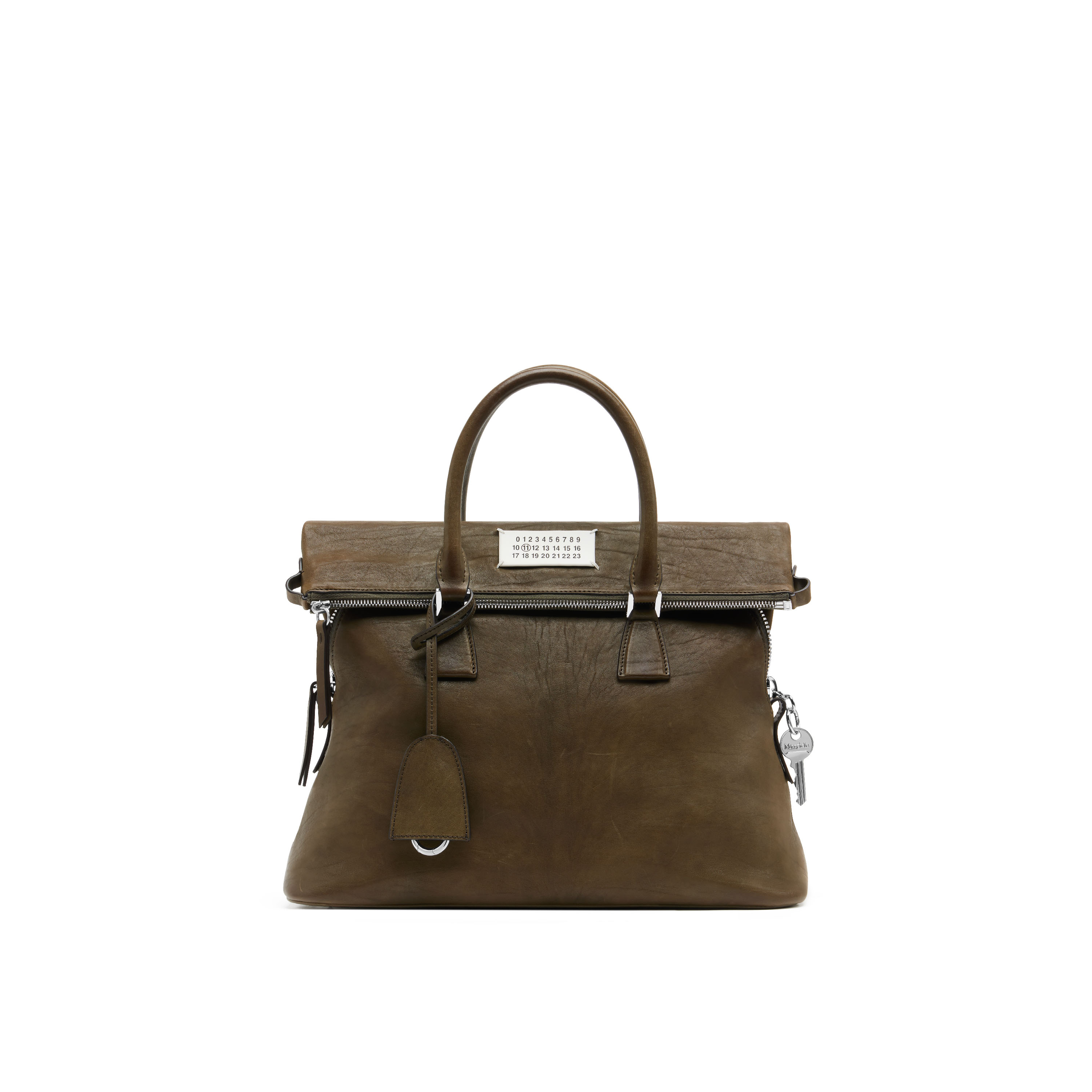 Yellow Leather 5AC Crossbody Bag Loved To Death Medium