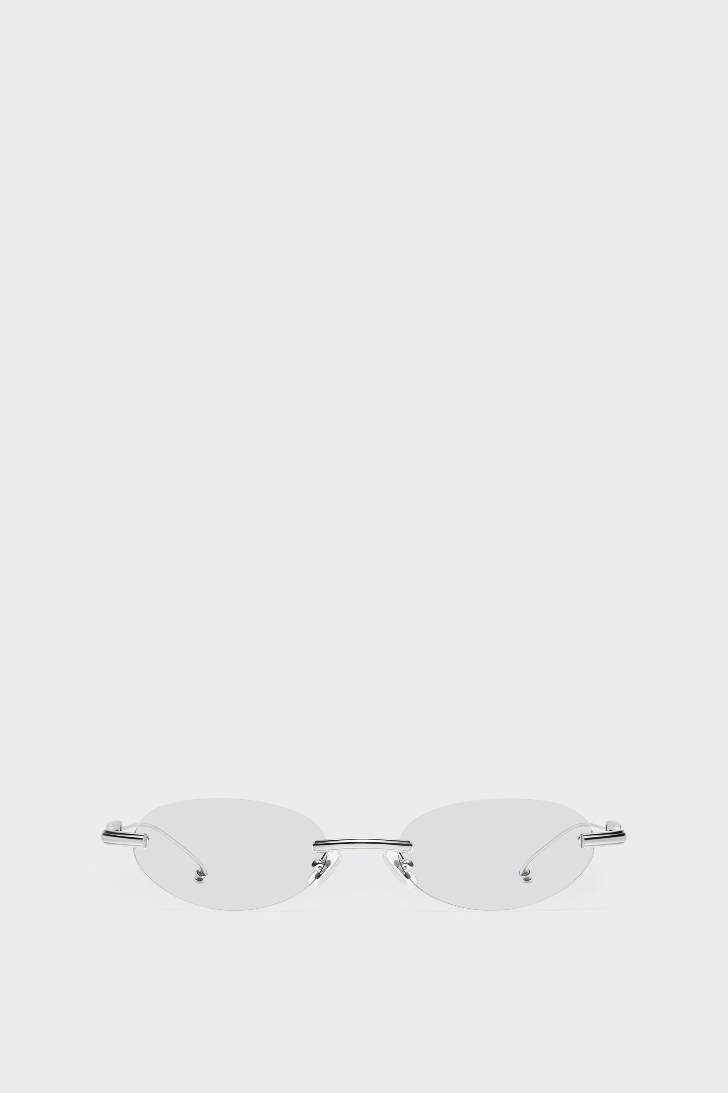 Silver Metal Glasses x Gentle Monster | Maison Margiela