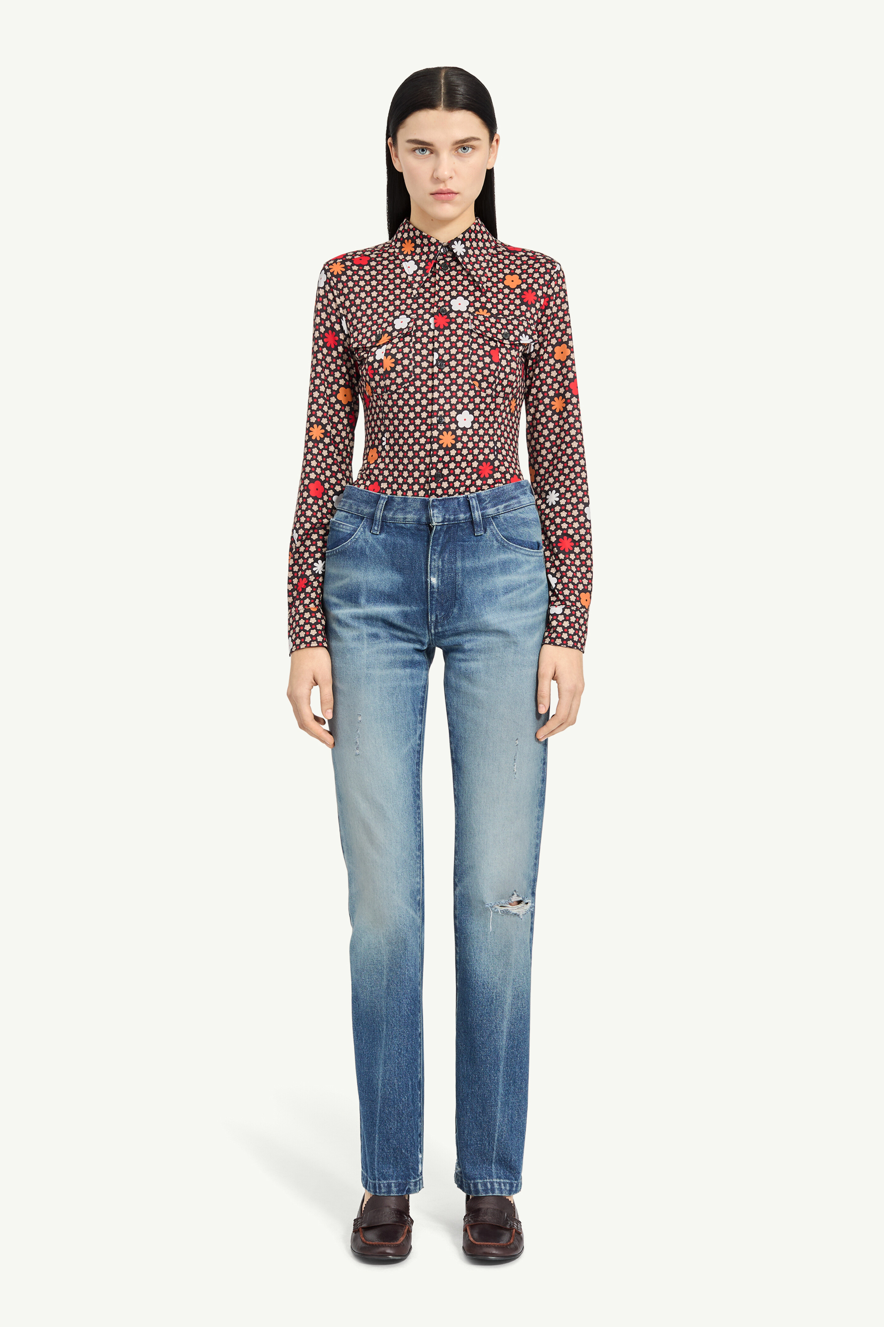 Straight-Leg Jeans