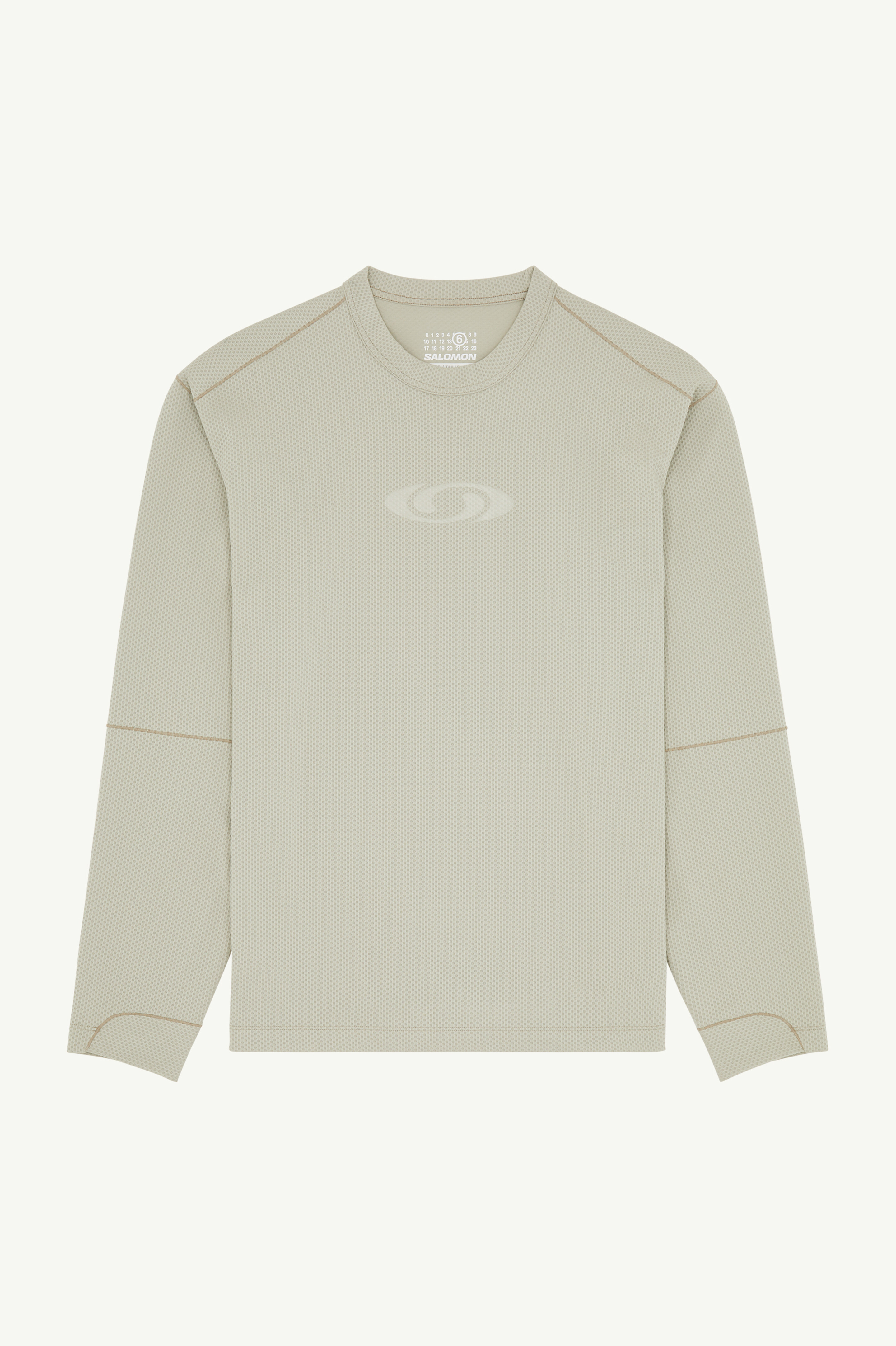 Gray MM6 x Salomon long-sleeve top | MM6 Official
