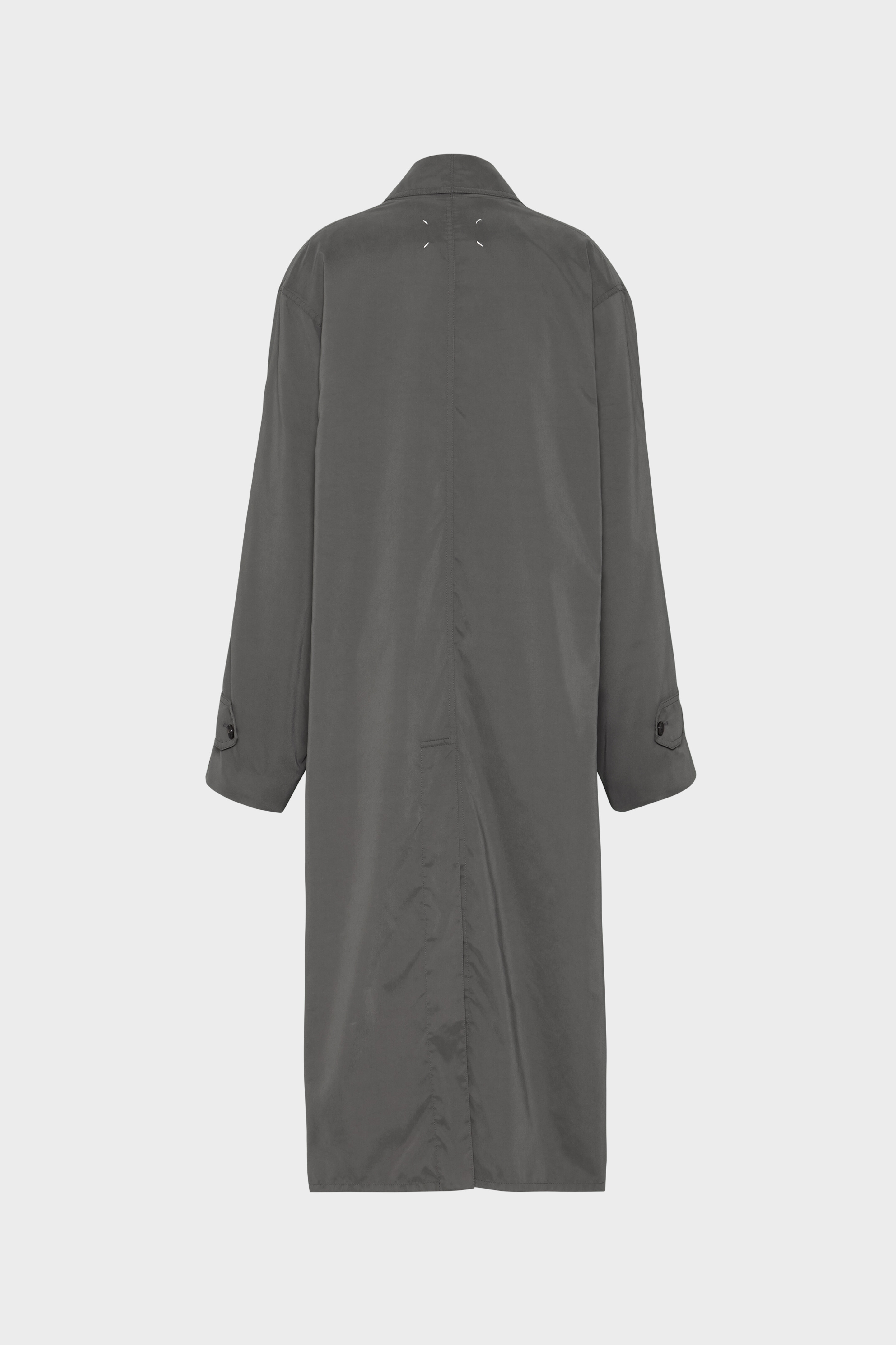 Peached trench coat