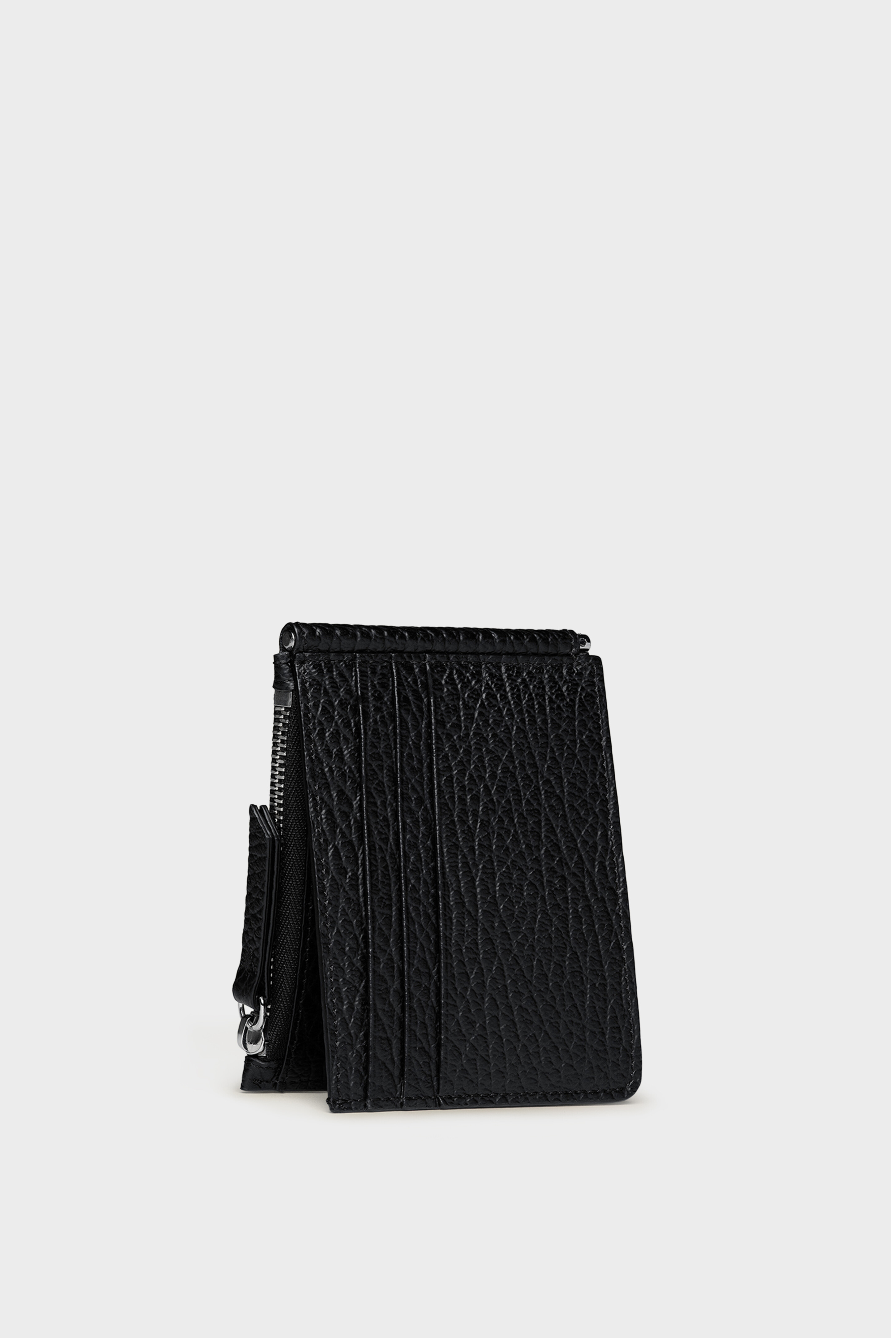 4ステッチ マネークリップ ウォレット ブラック | Maison Margiela公式