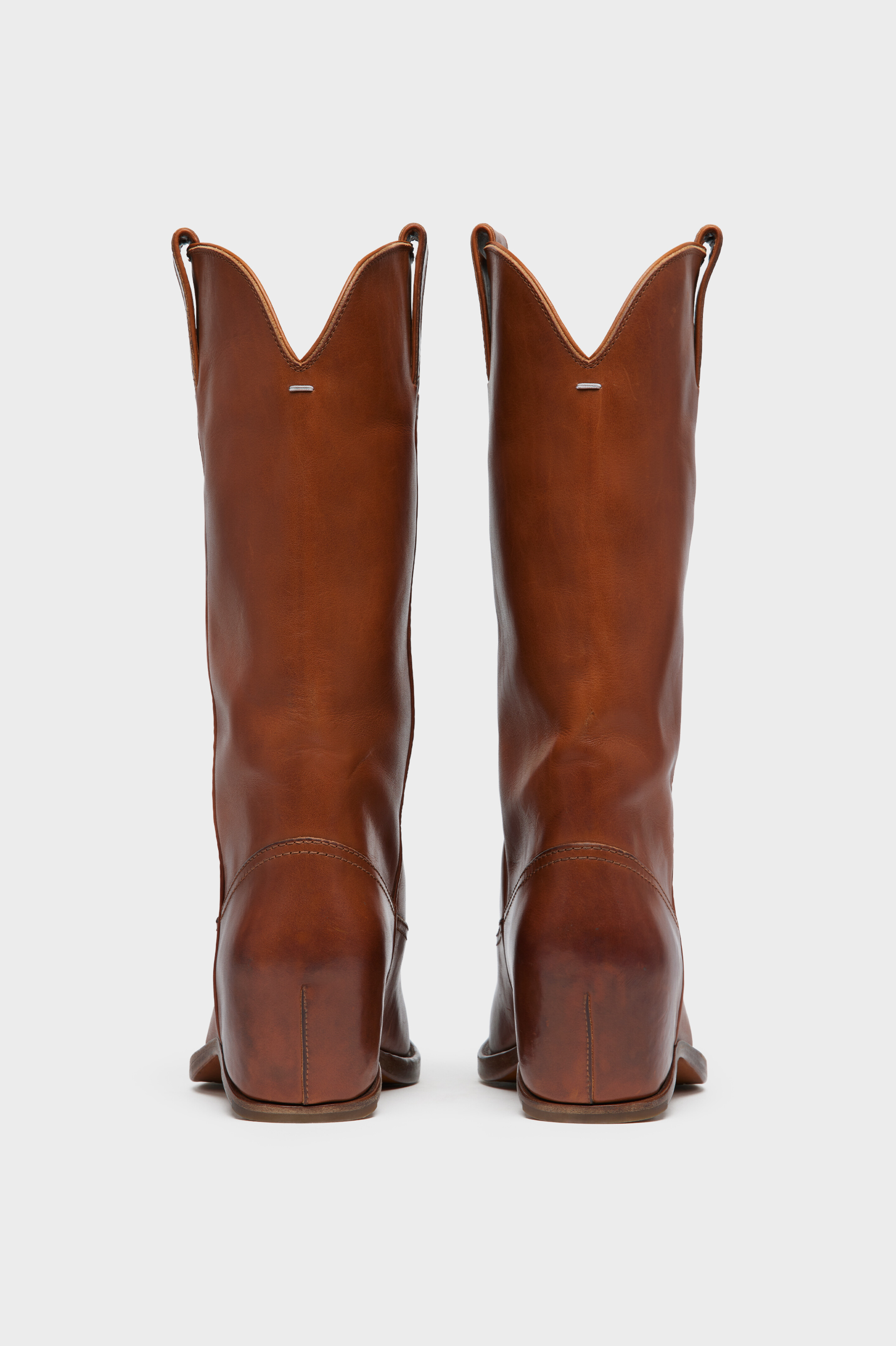 HEEL-LESS WESTERN HIGH BOOTS H45