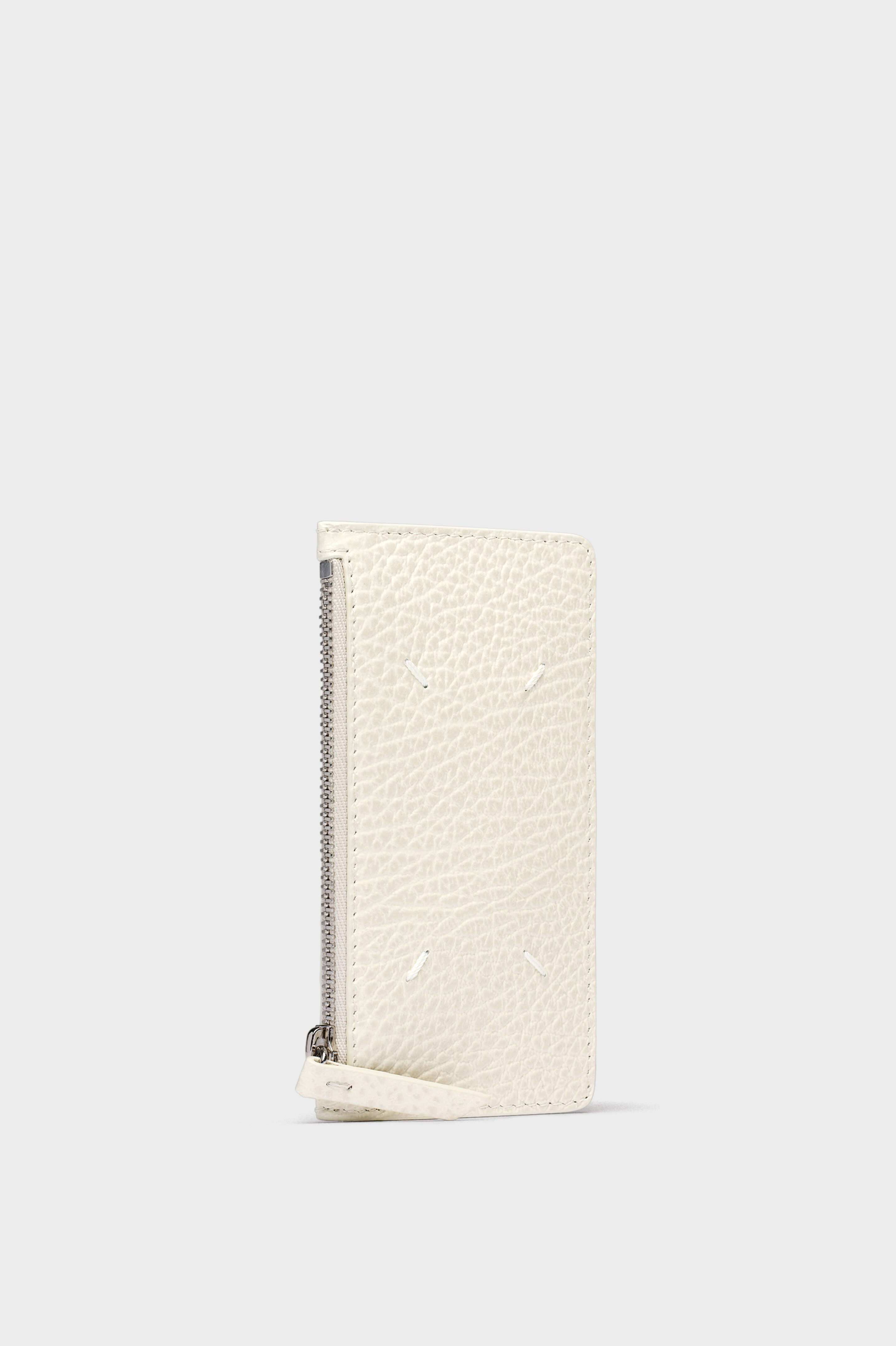 Black Leather Card Holder | Maison Margiela