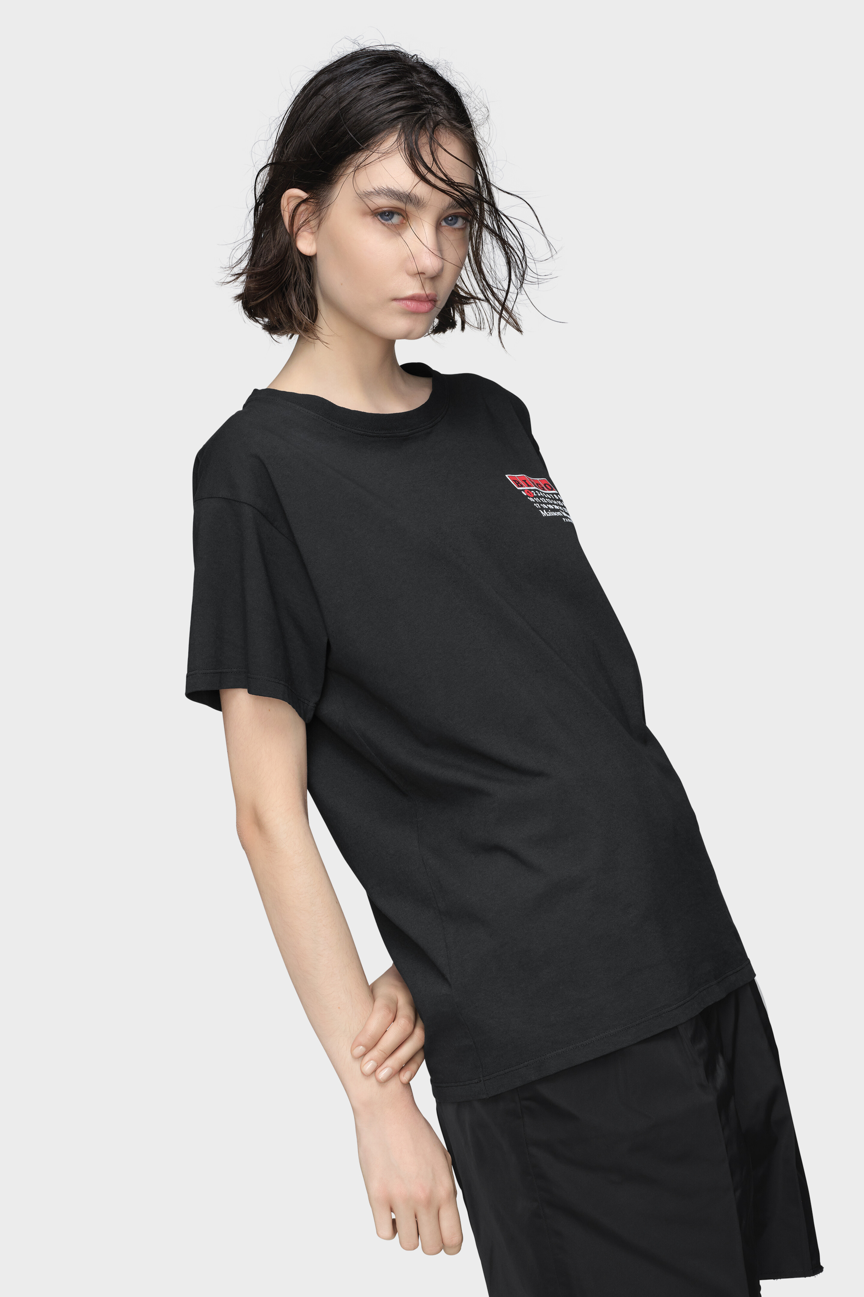 Women's Gray Cotton T-Shirt | Maison Margiela Women's Gray Cotton T-Shirt | Maison Margiela