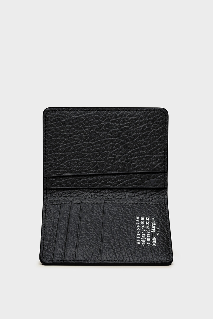 Black Four stitches cardholder | Maison Margiela Official