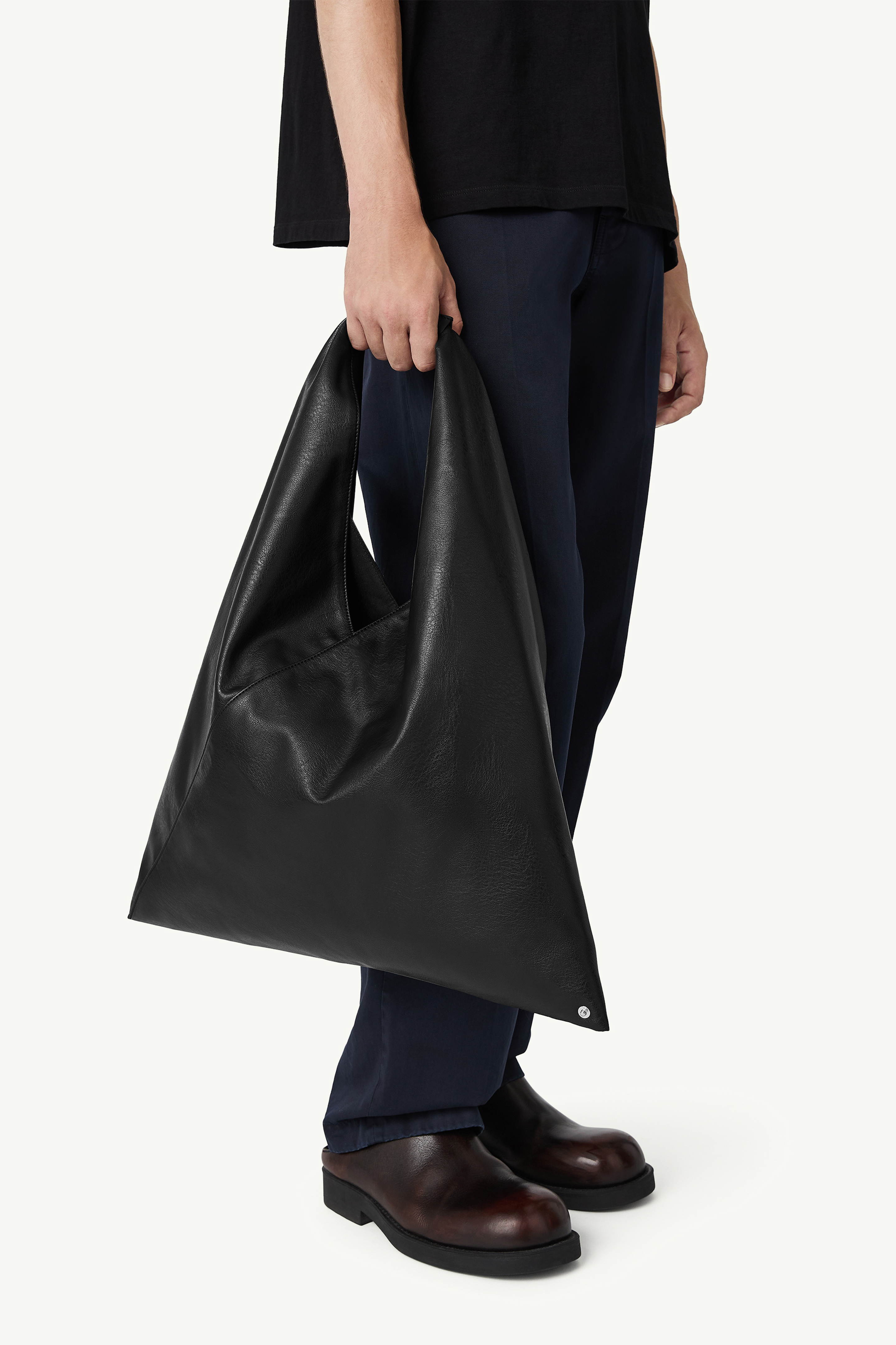 Black Japanese Bag Classic Medium | MM6 Official
