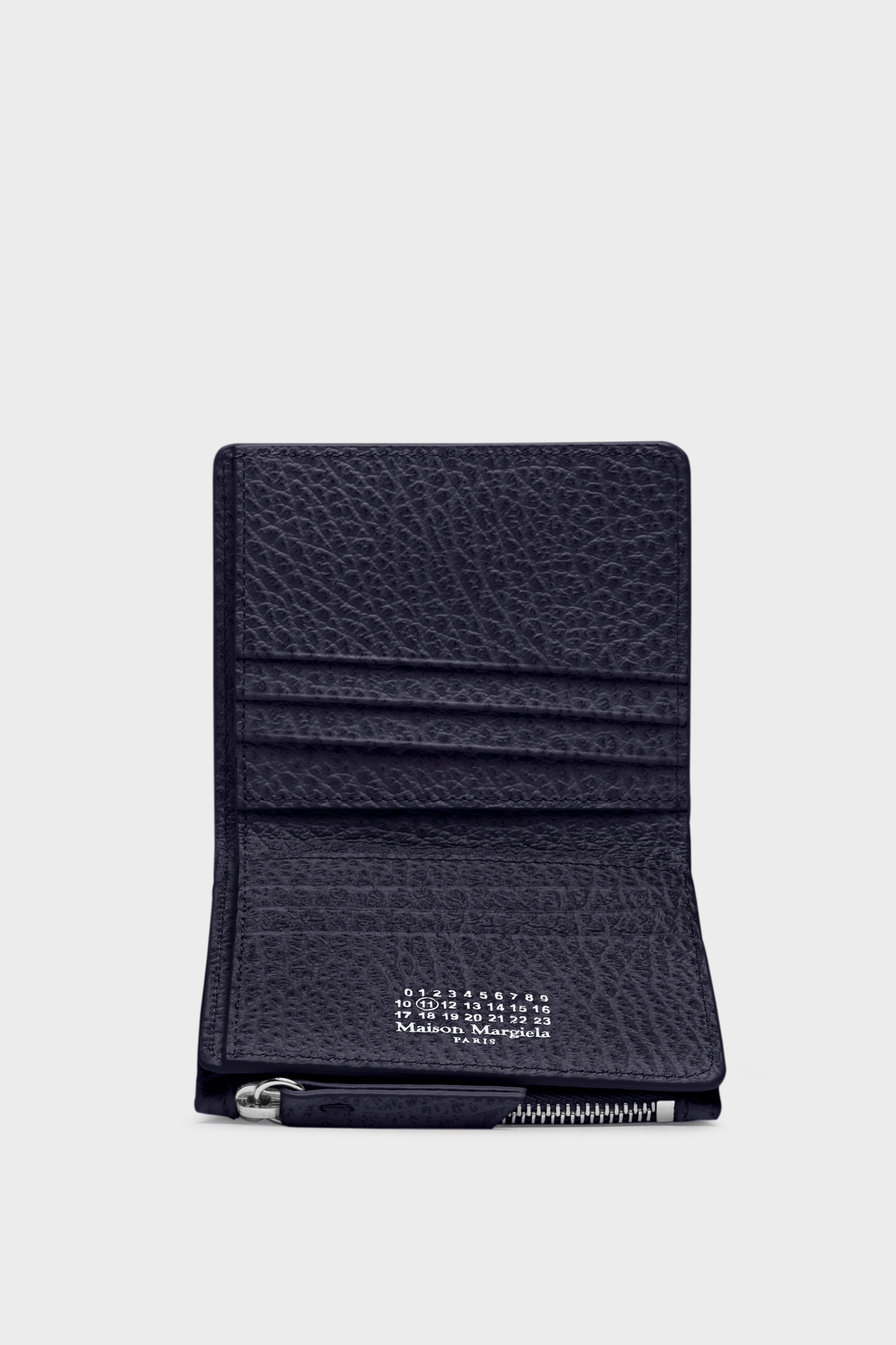 Maison Margiela グレイニー レザー ジップ ウォレット Maison Margiela グレイニー レザー ジップ ウォレット 20SS