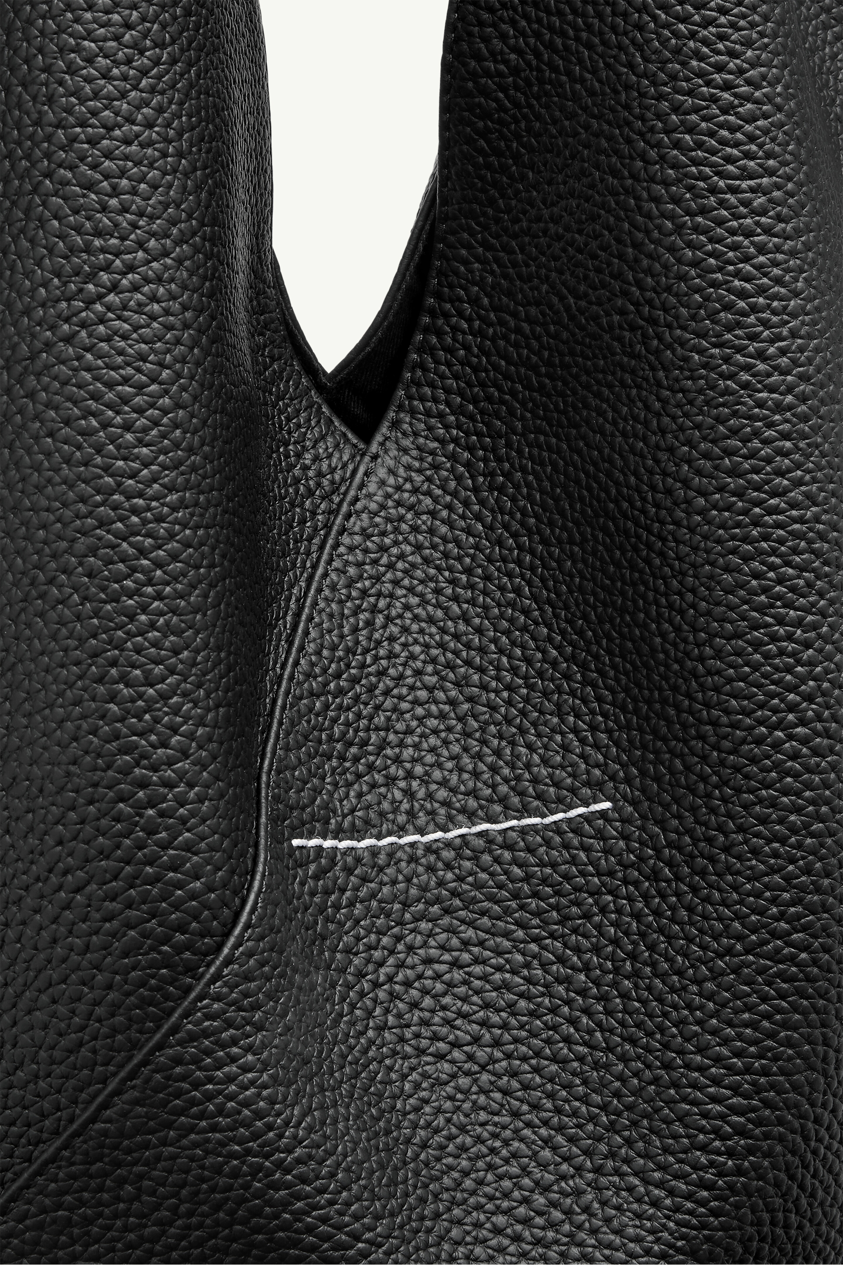 Black Leather Japanese Small Handbag | Maison Margiela