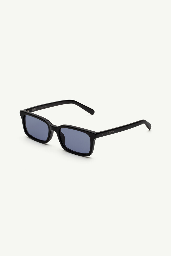 Linear-frame sunglasses Black | Maison Margiela Official