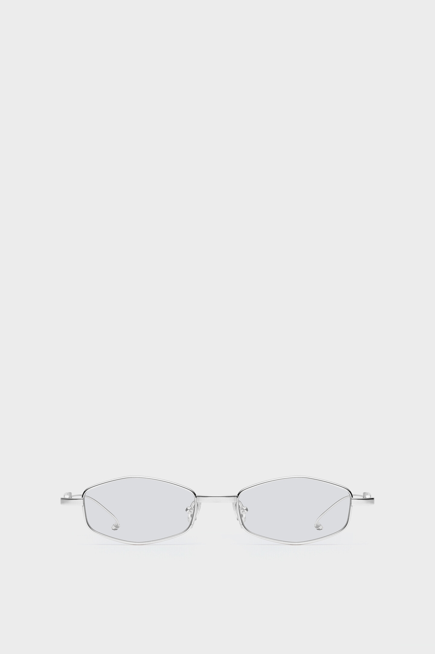 Geometric Silver Glasses | Maison Margiela x Gentle Monster​