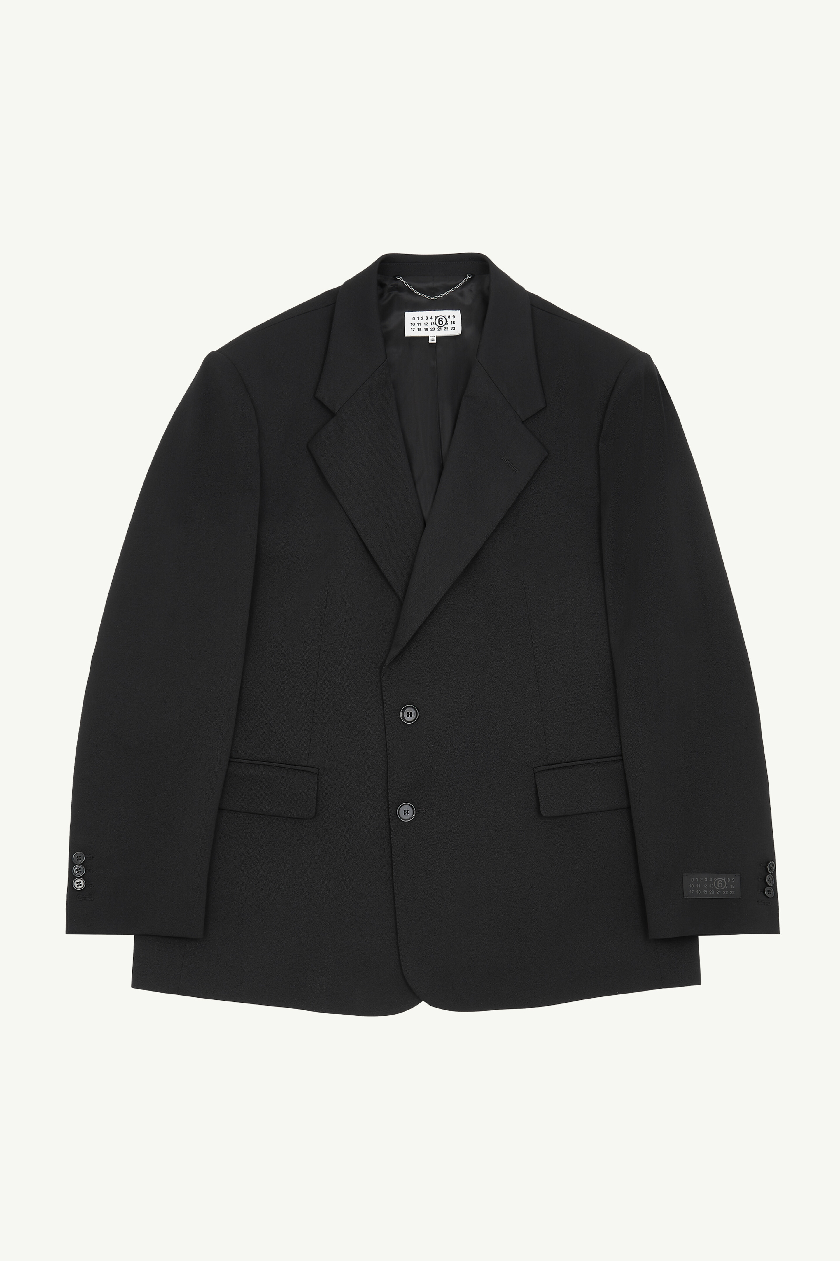 Black Tailoring Oversized Suit Jacket | Maison Margiela