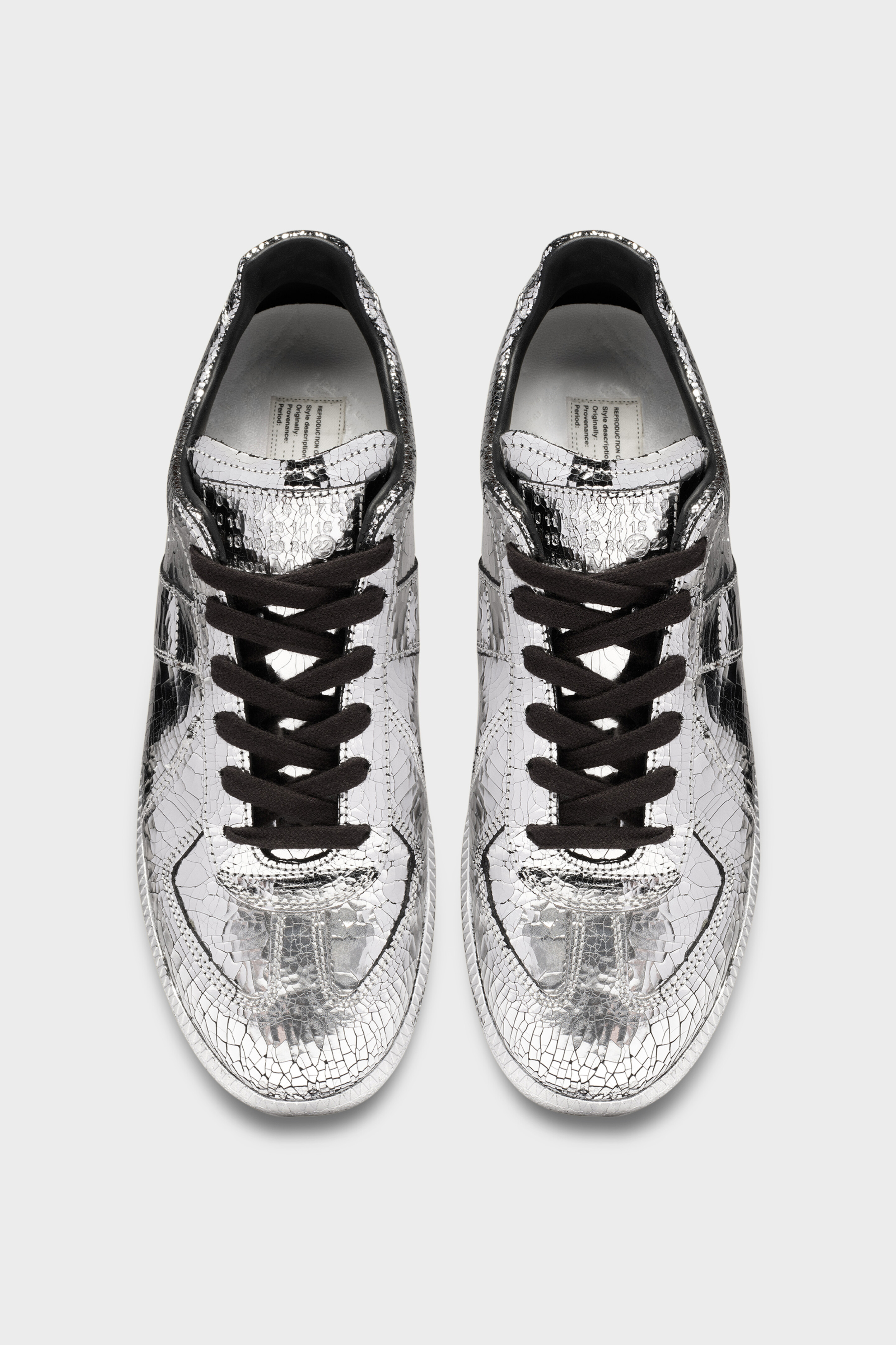 ★Maison Margiela★Replica Sneakers broken mirror Silver Replica Mirror Sneakers | Maison Margiela