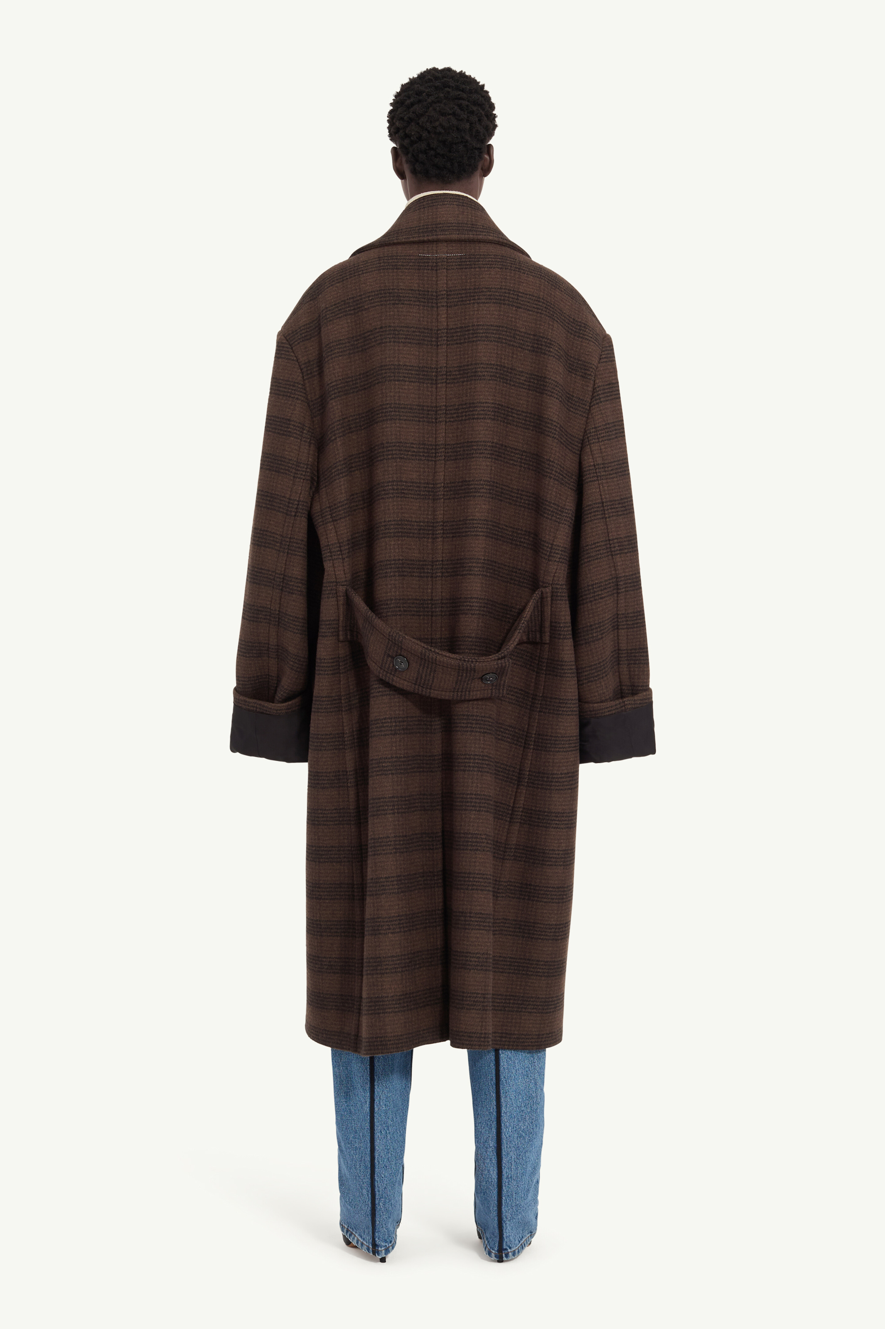 MM6 チェック柄 ロングコート Sサイズ MM6 チェック柄 ロングコート Sサイズ Maison Margiela（旧