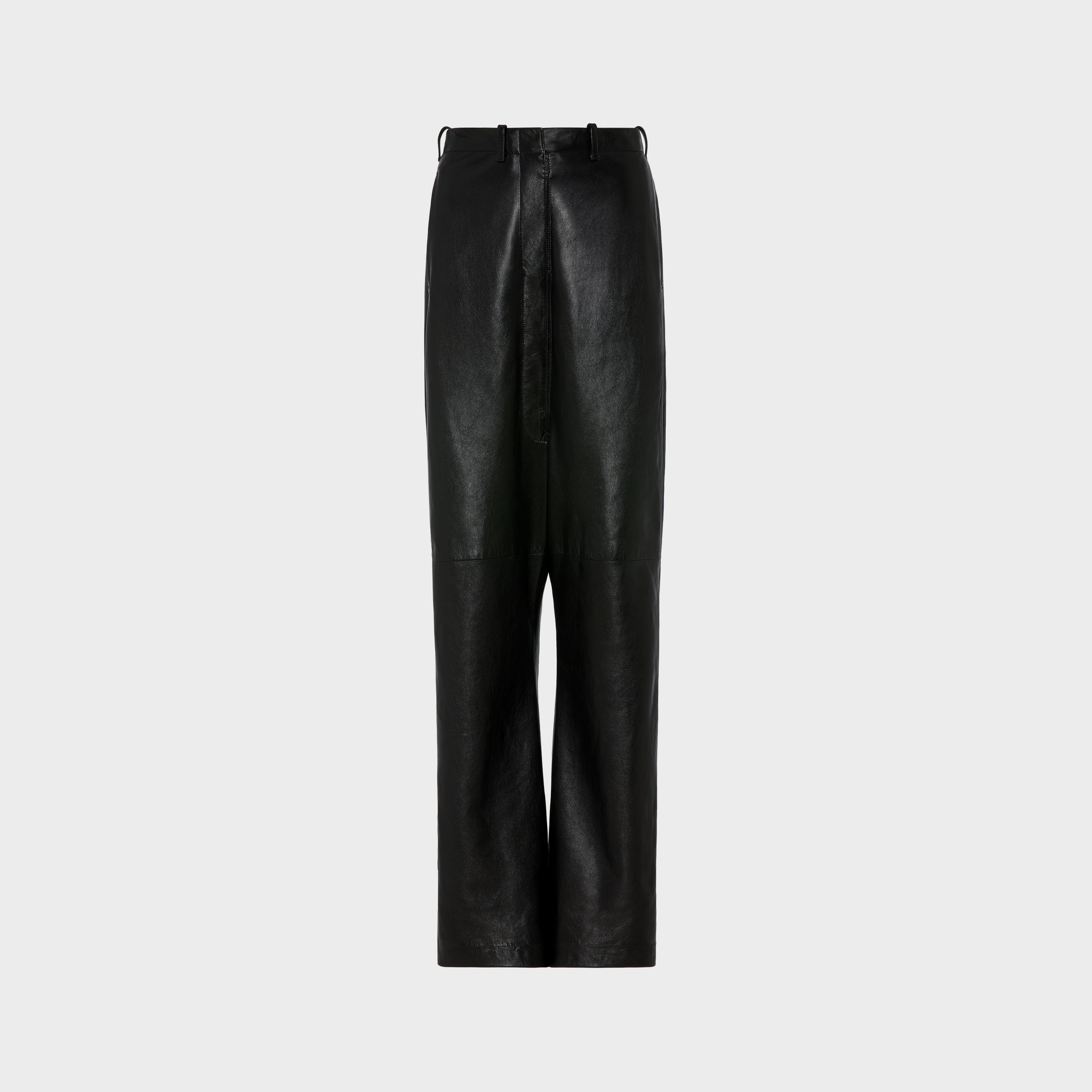 Maison Margiela レザーバングル スタッズ ブラック M Black Leather Trousers | Maison Margiela Official