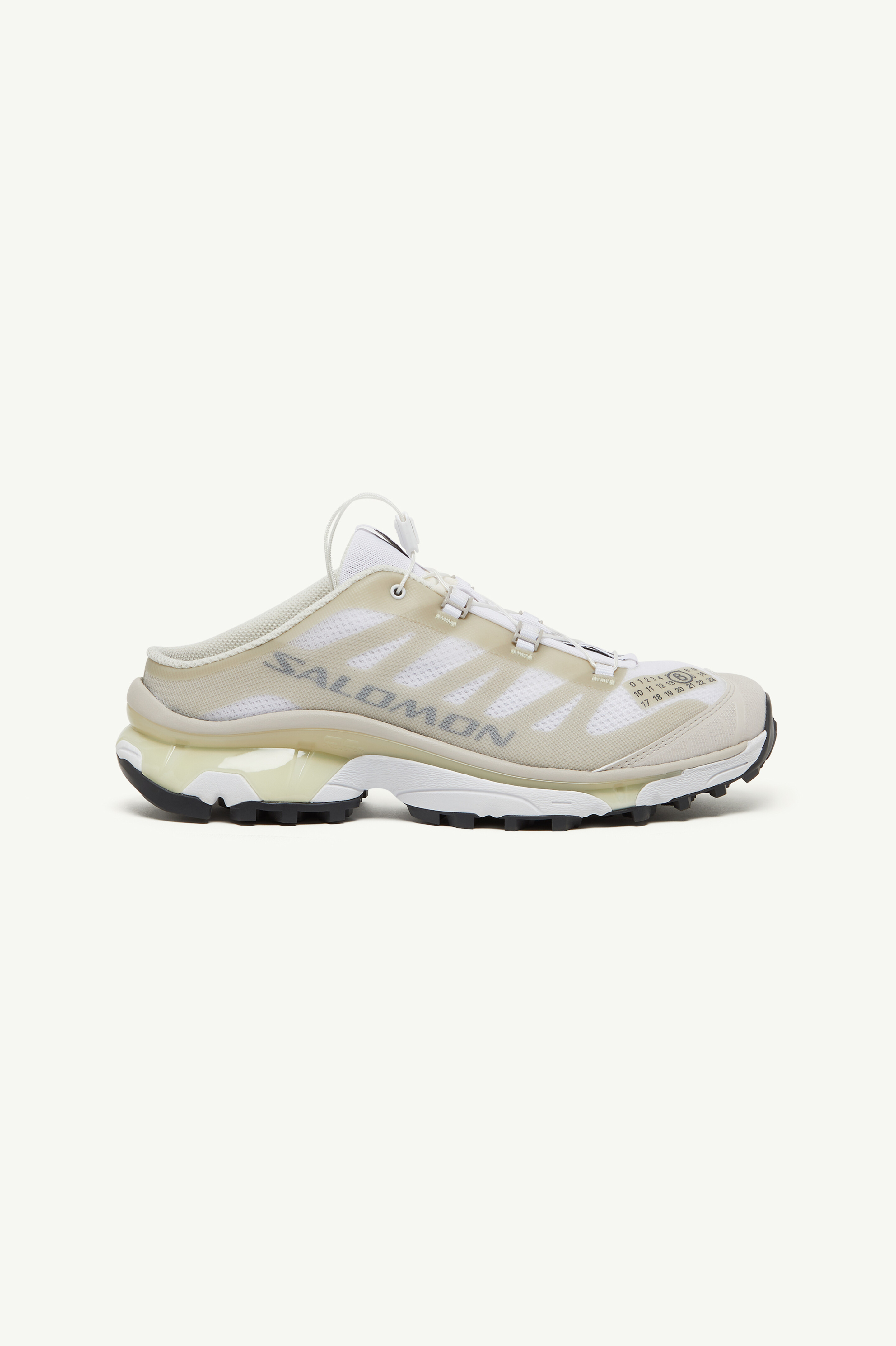 阪急百貨店MM6で購入【MM6 ×SALOMON】XT MULE 4 未使用新品 Salomon x MM6 Maison Margiela ☆ XT-4 Mule 'Black' (Salomon