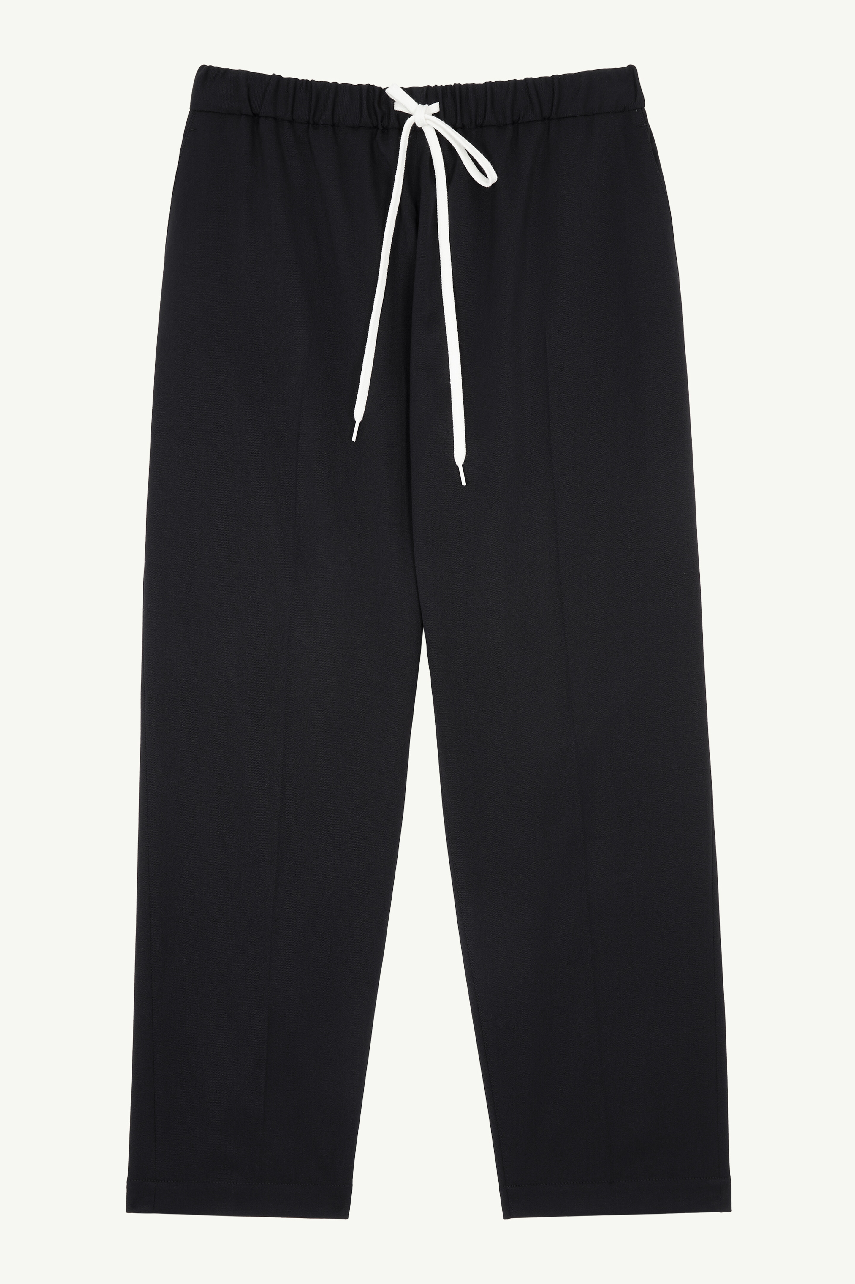 Men's Drawstring Tailored Trousers Wool Maison Margiela