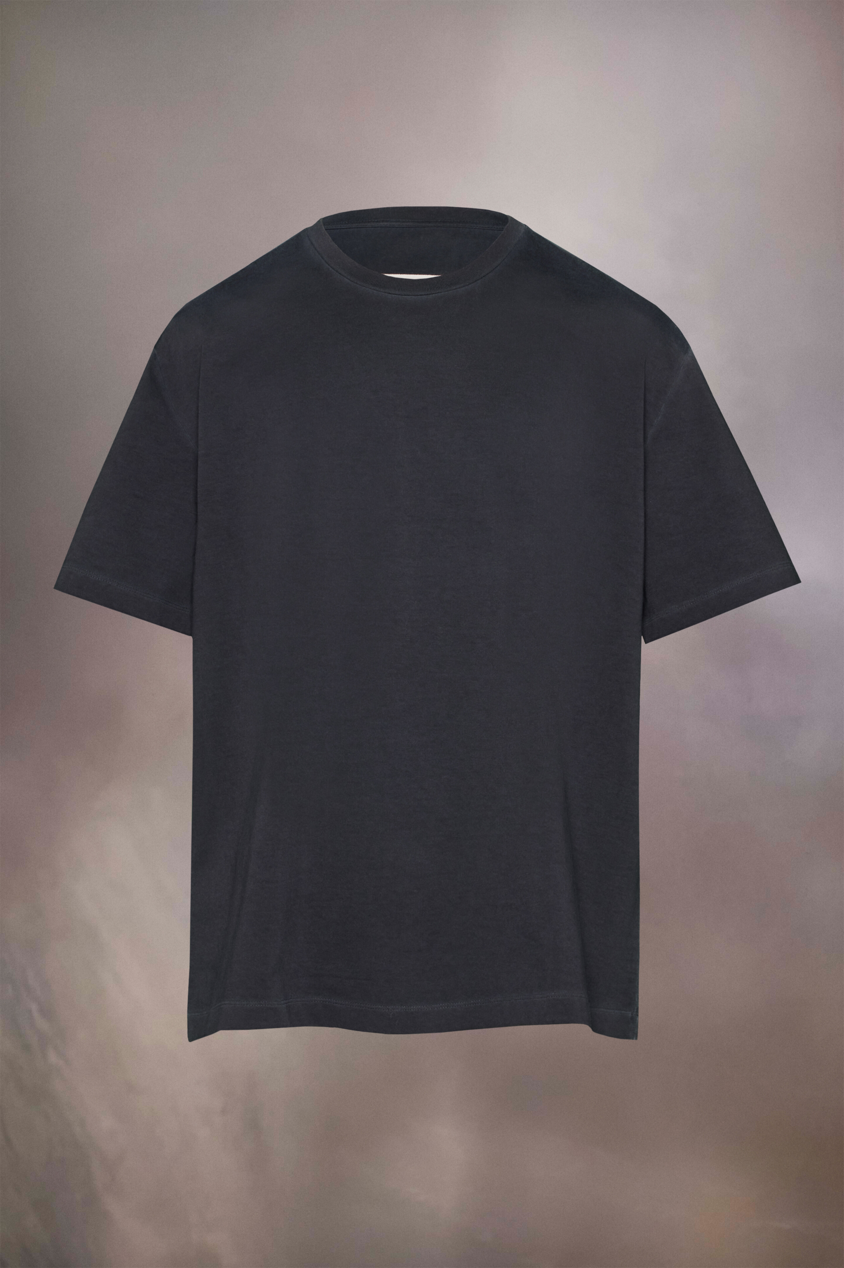 Men's Gray Cotton Oversized T-Shirt | Maison Margiela