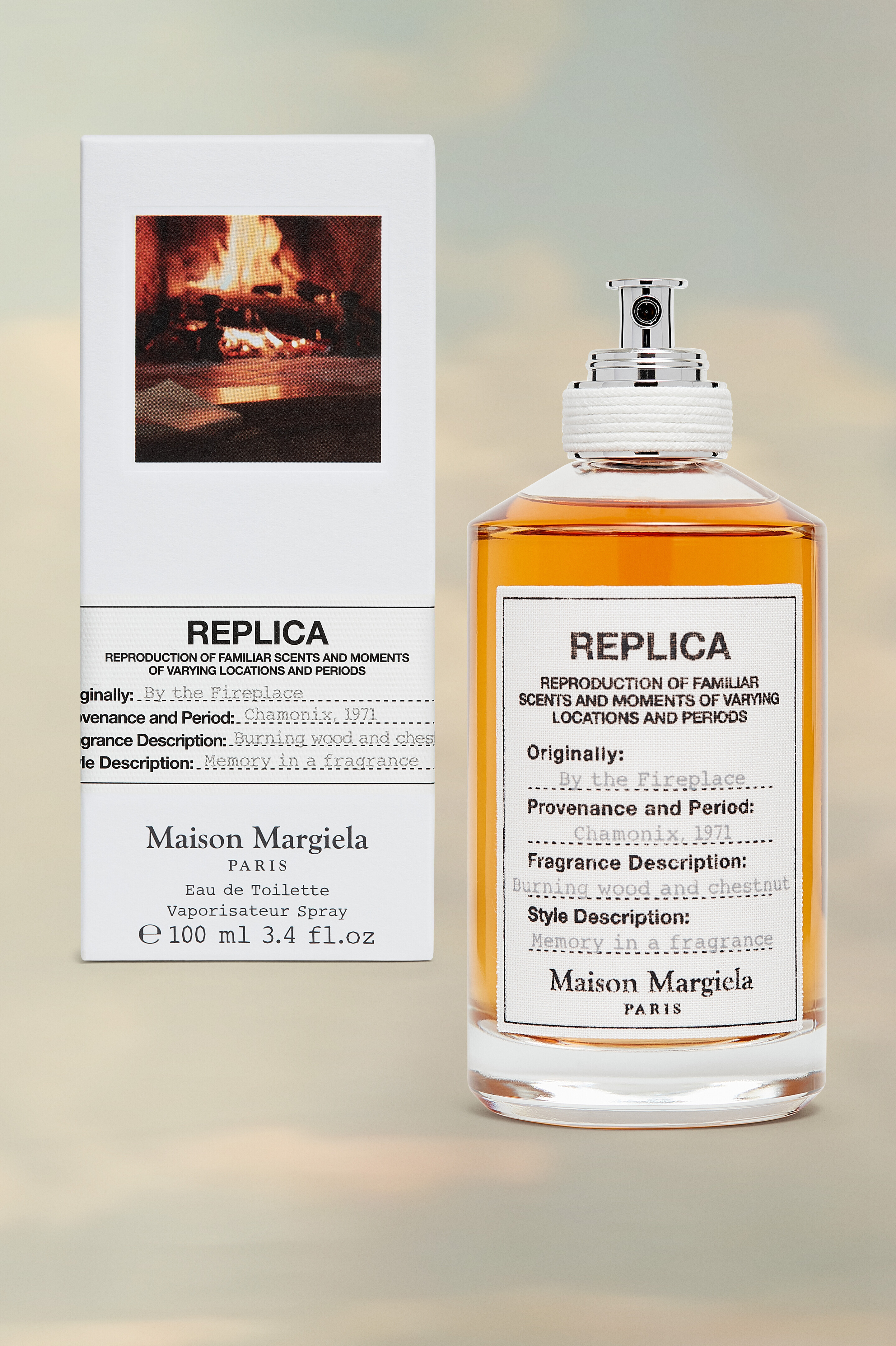 maison margiela replica by the fireplace eau de toilette 100ml