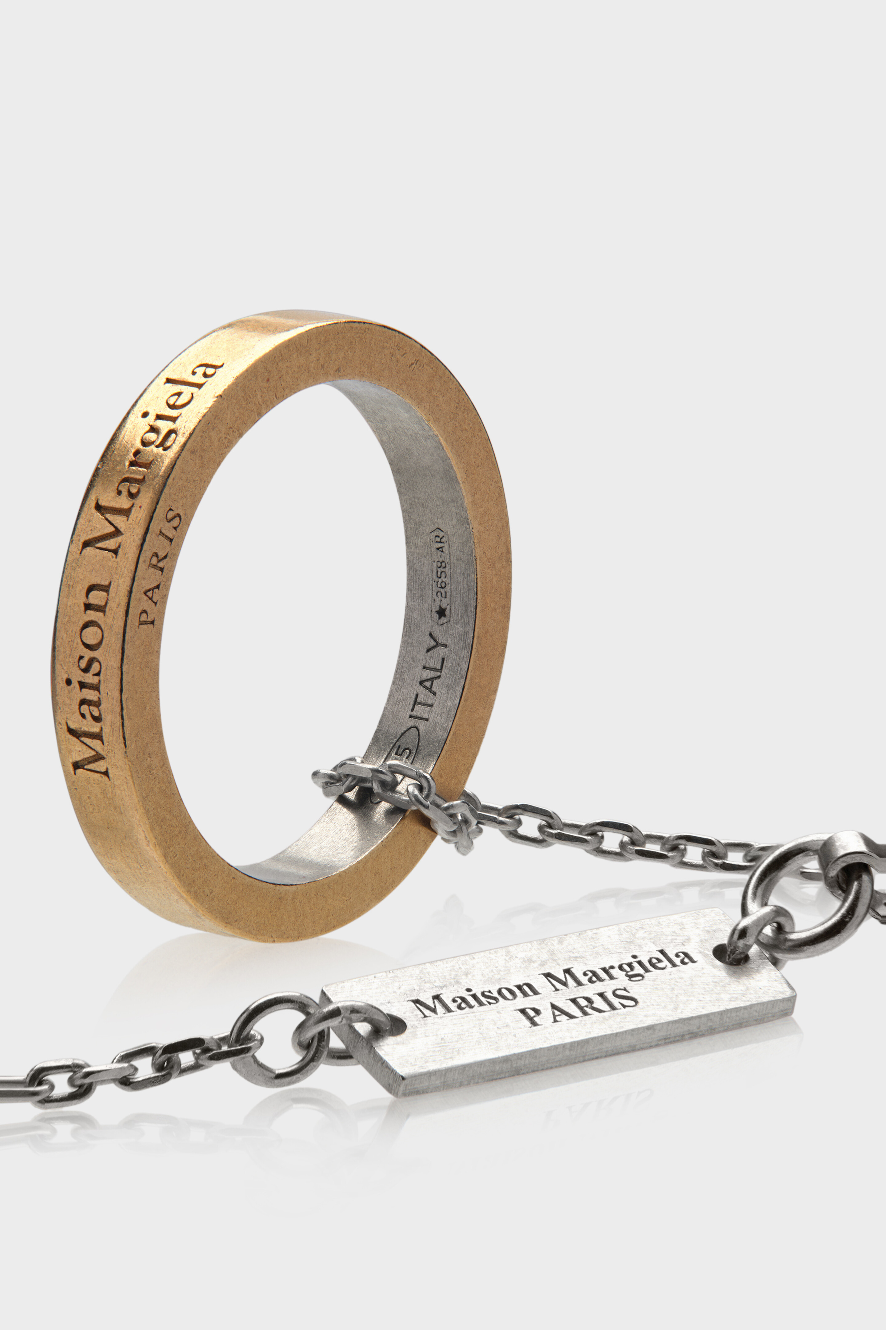 Logo Ring Necklace | Maison Margiela