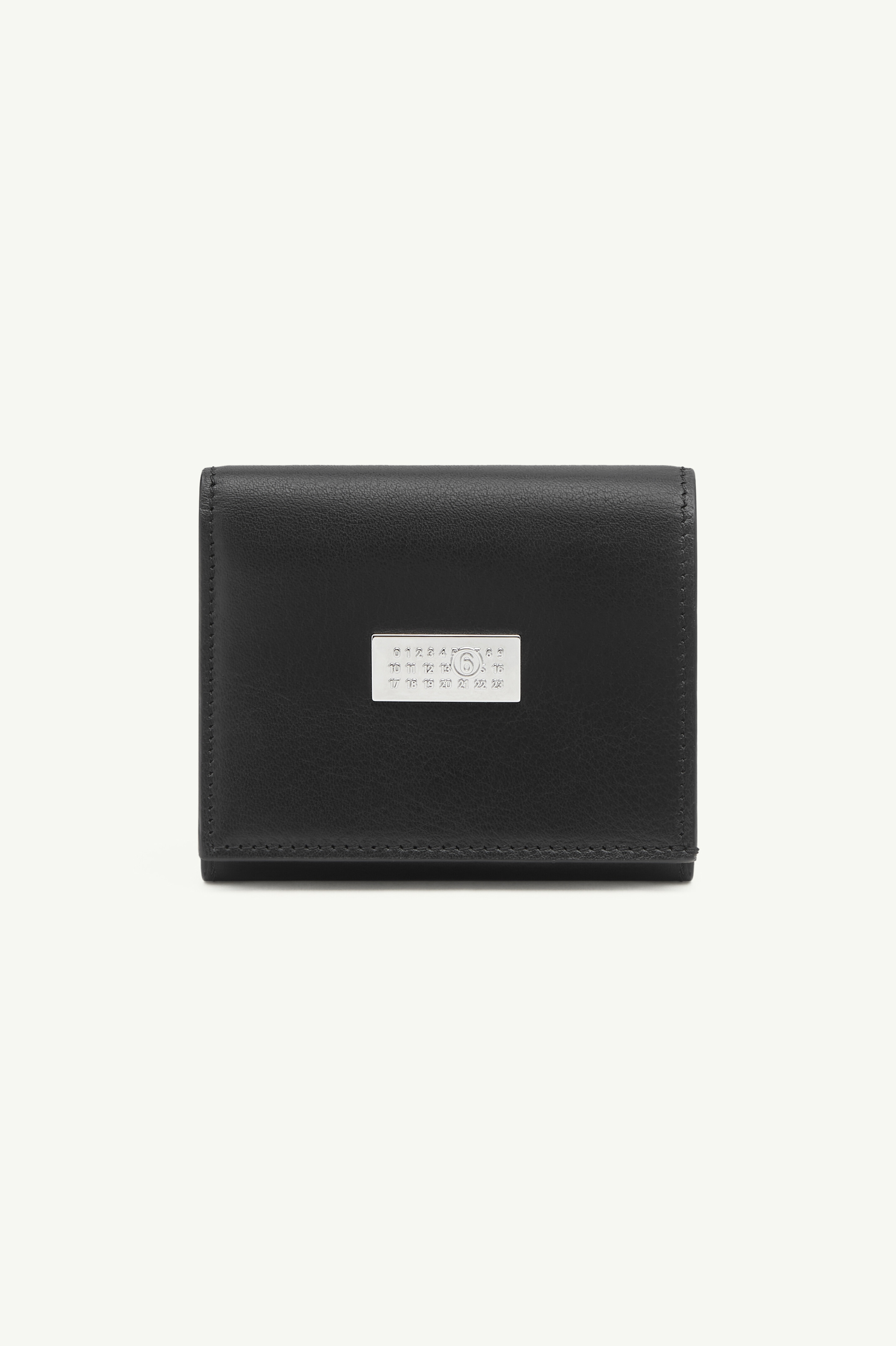 Black Numeric wallet | MM6 Official
