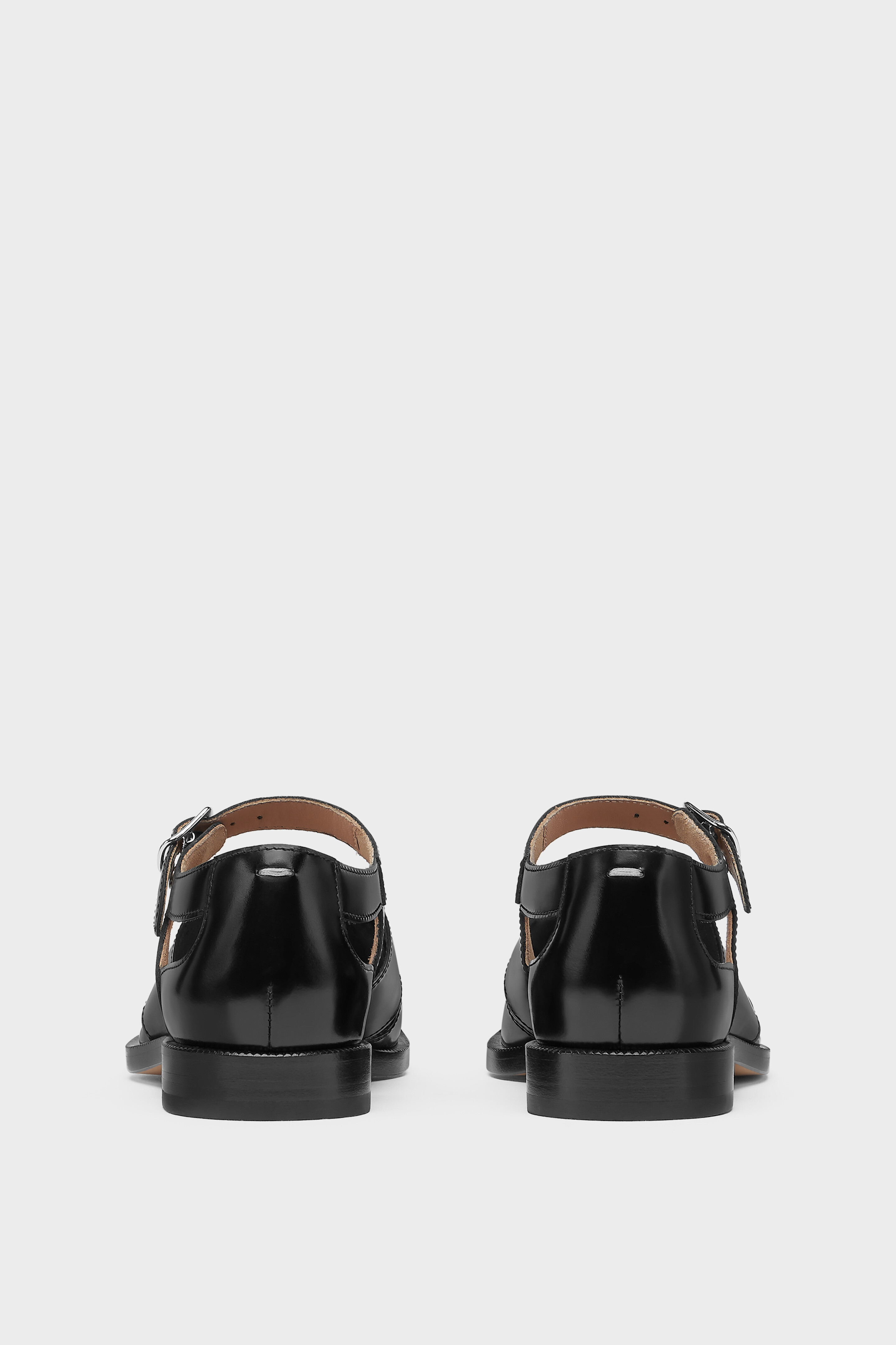 Maison Margiela Tabi Leather Sandals ブラック | Maison Margiela公式