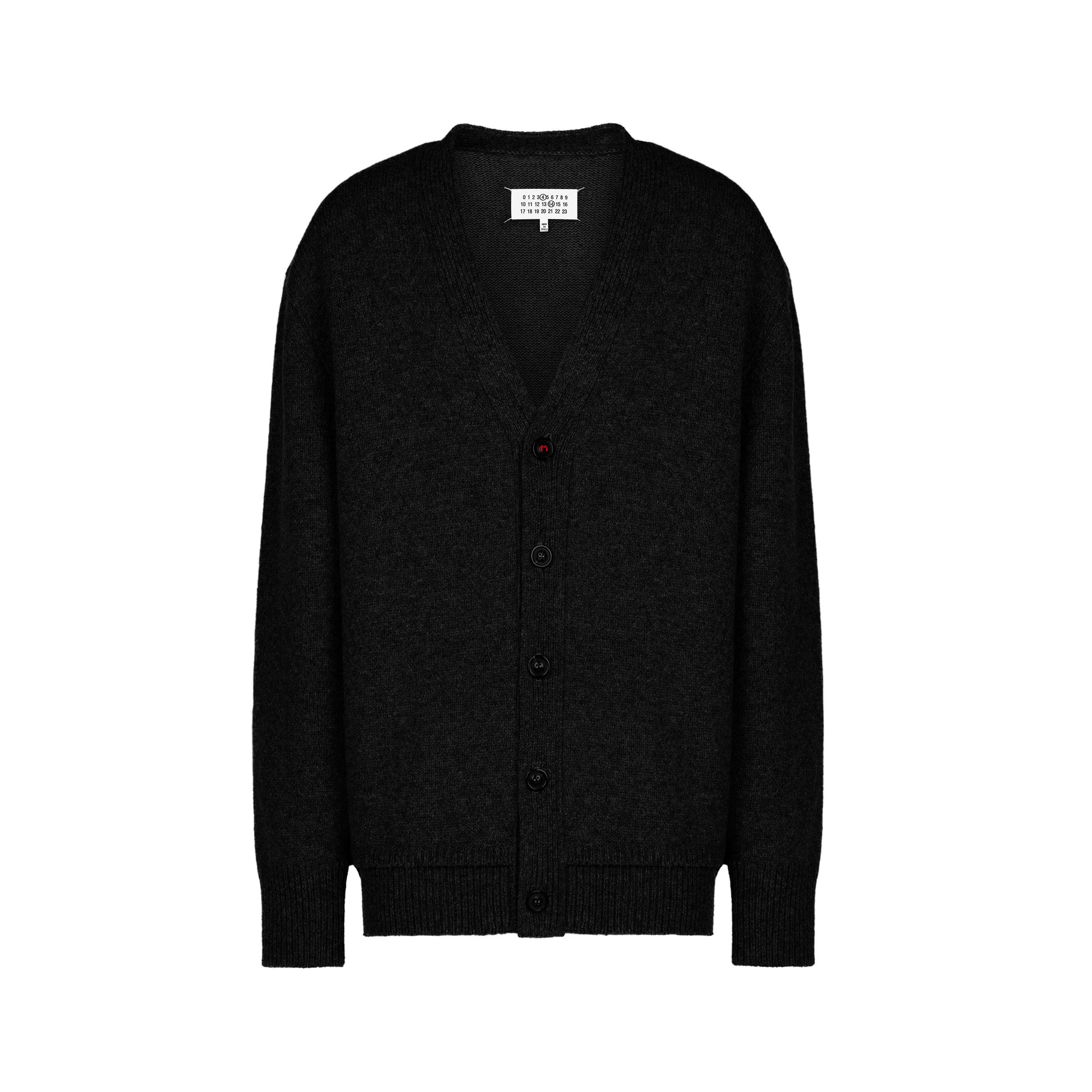 エルボーパッチカーディガン ブラック | Maison Margiela公式