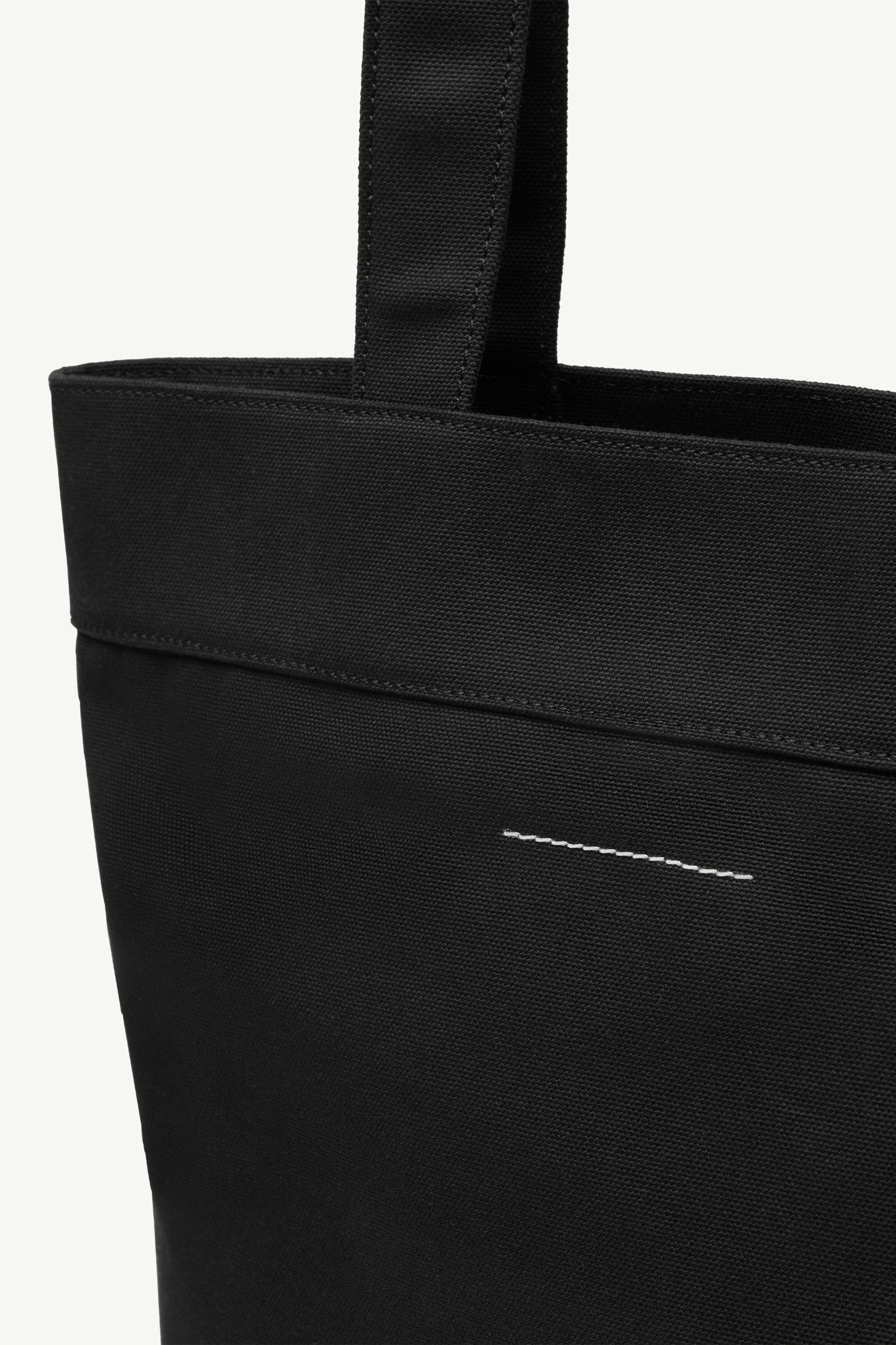 100% Cotton Reversix Canvas Shopping Bag | MM6 100% Cotton Reversix Canvas Shopping Bag | MM6