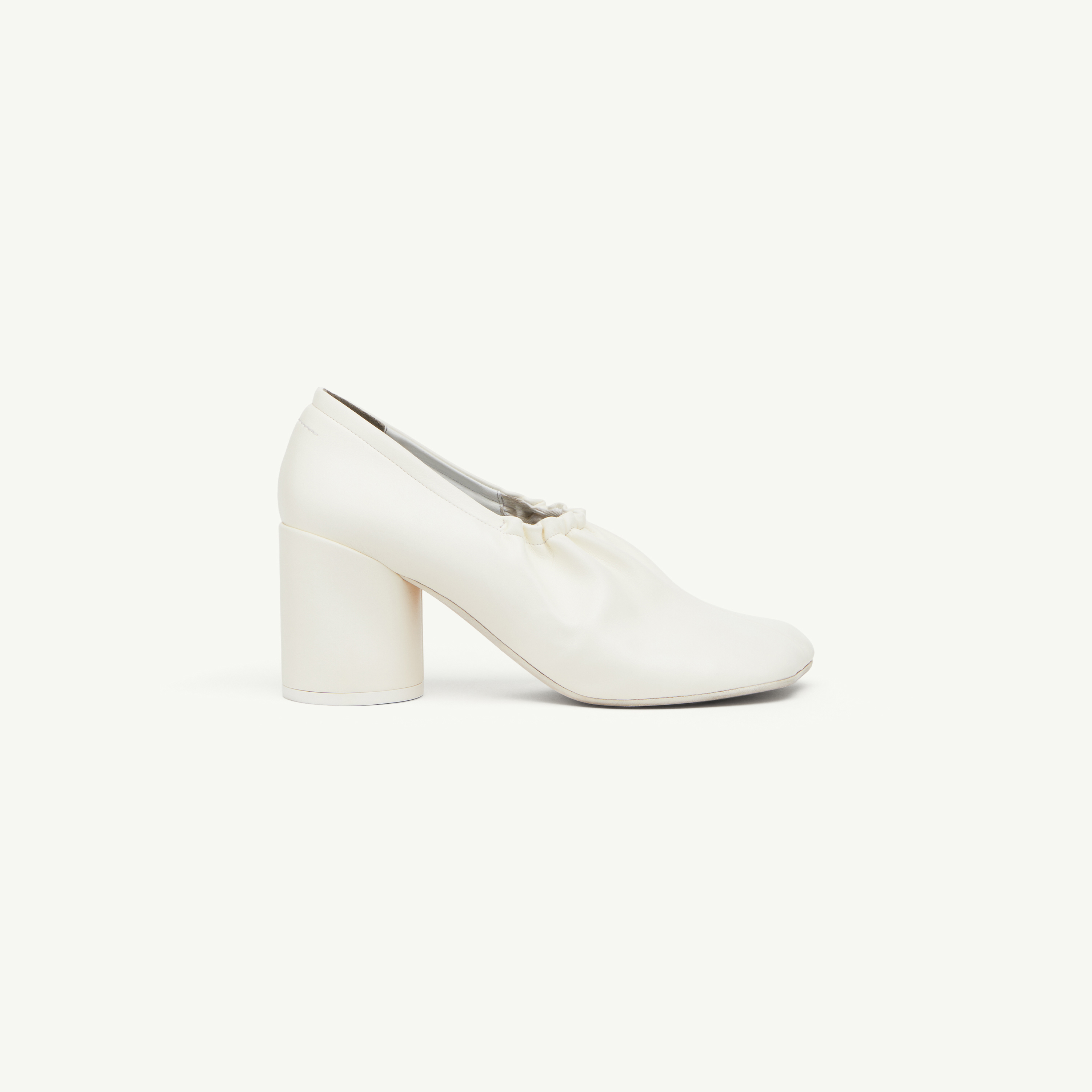 Gray Elasticated Anatomic pumps | MM6 Official