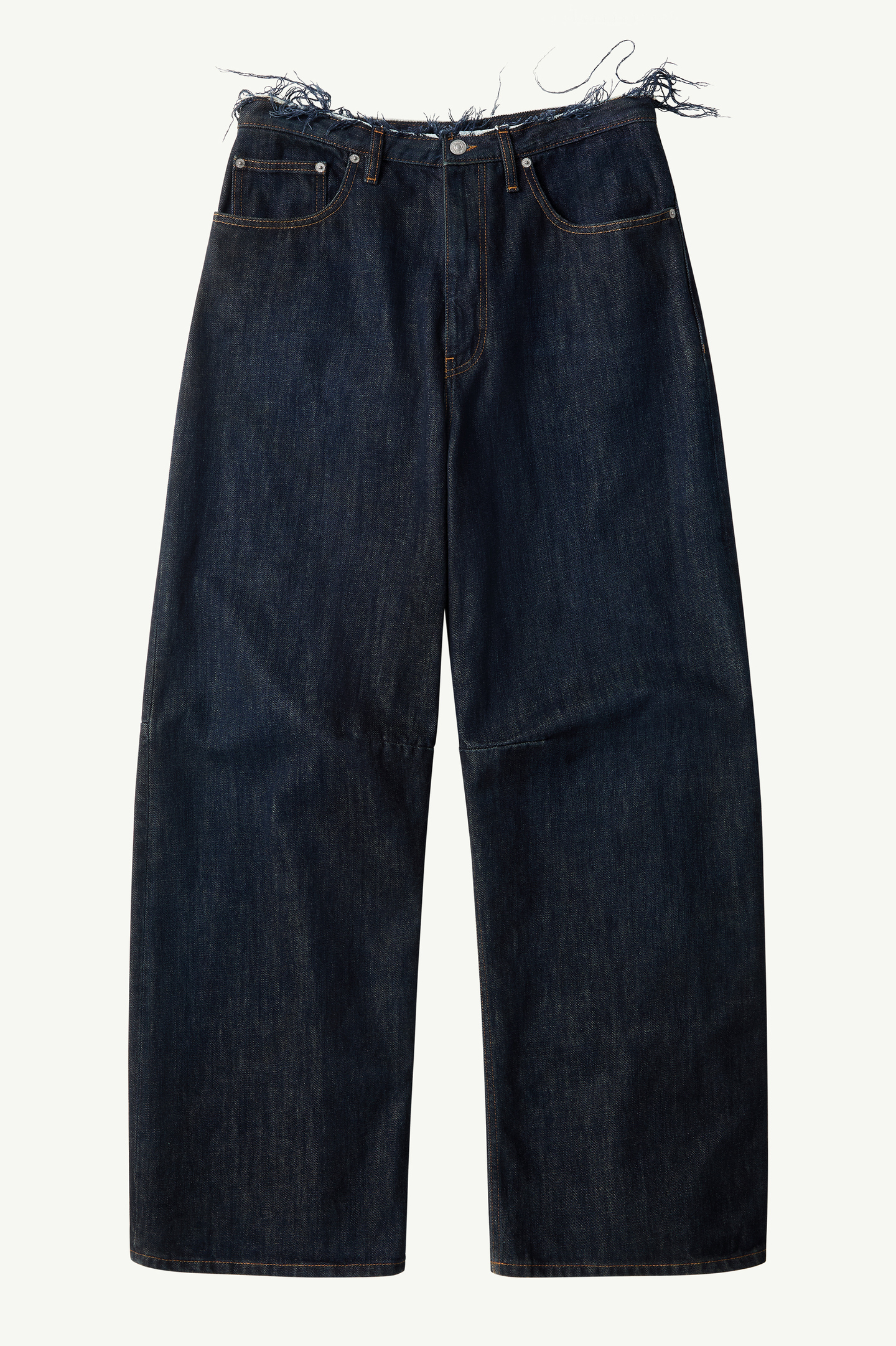 Blue Wide-leg denim jeans | MM6 Official