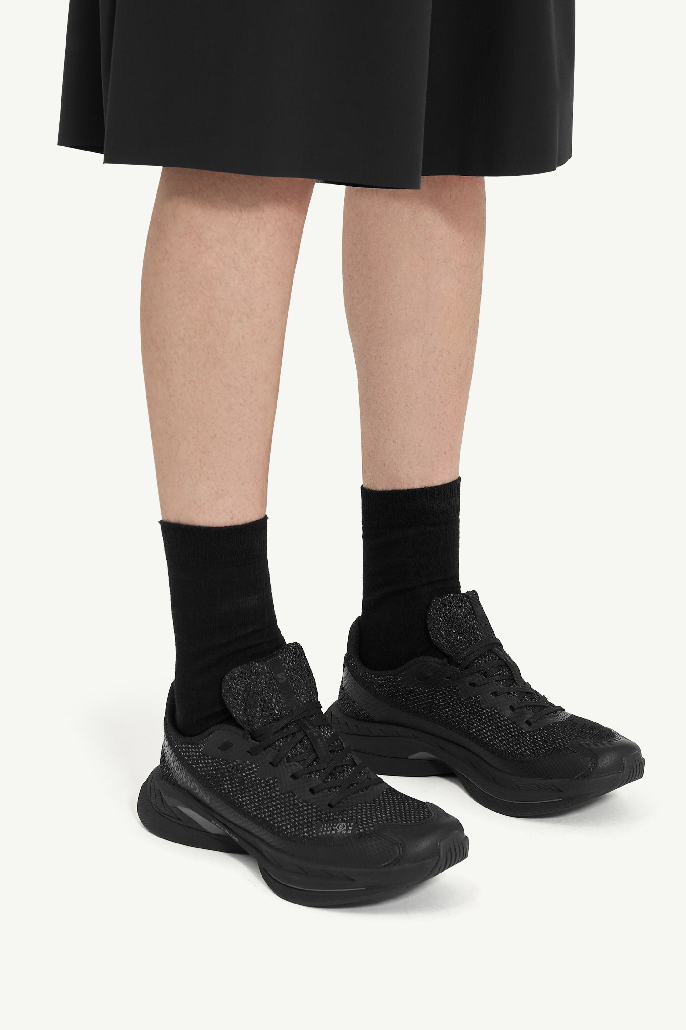 【新品未使用】26cm MM6 x Salomon SPECTUR2 Black Women's Sneakers Spectur 2 MM6 / Salomon | MM6