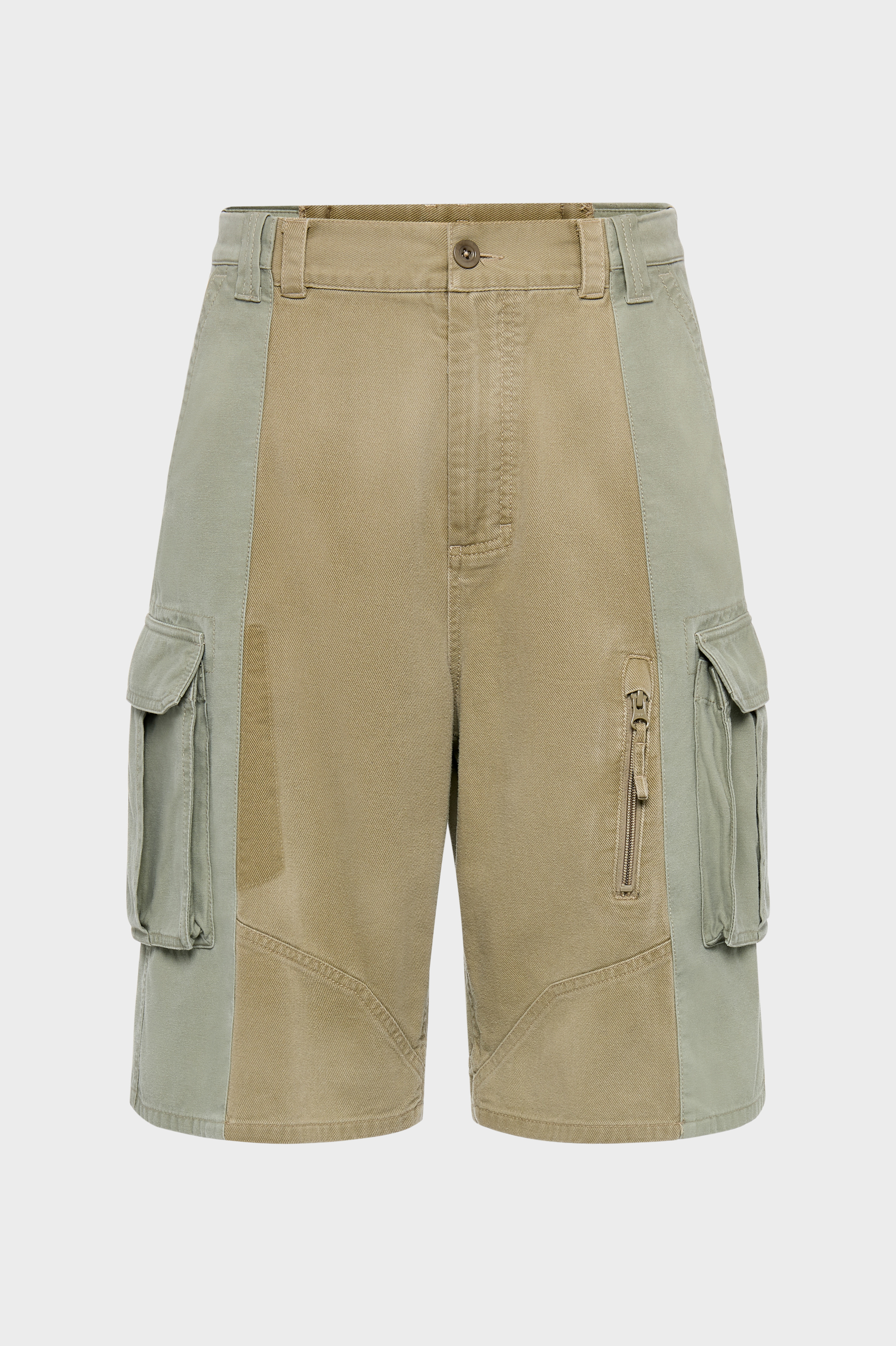 Beige Cotton Cargo Shorts | Maison Margiela Official