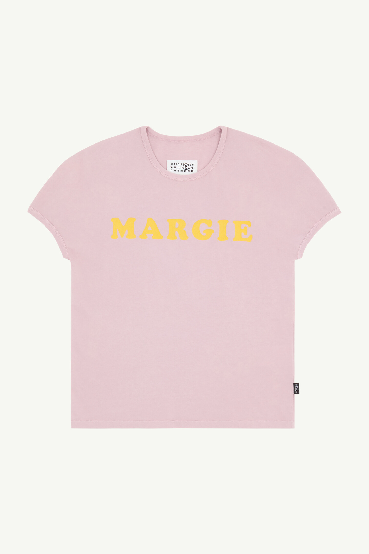 Pink Vintage Jersey T-Shirt | MM6 Official