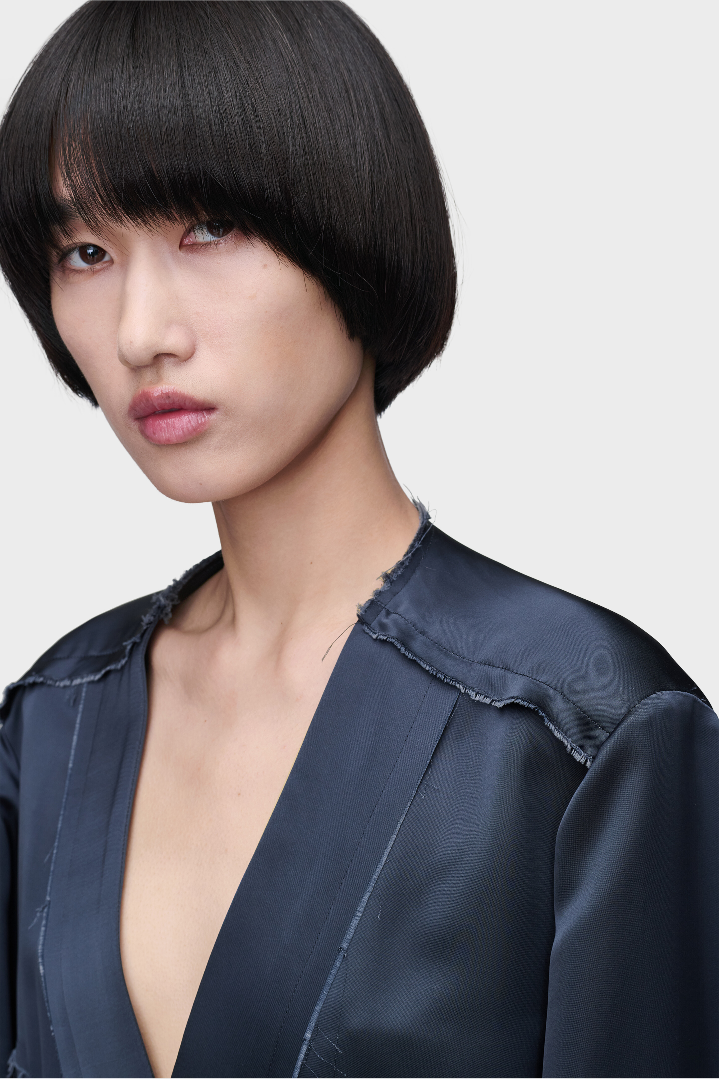 Patchwork Satin Jacket 5