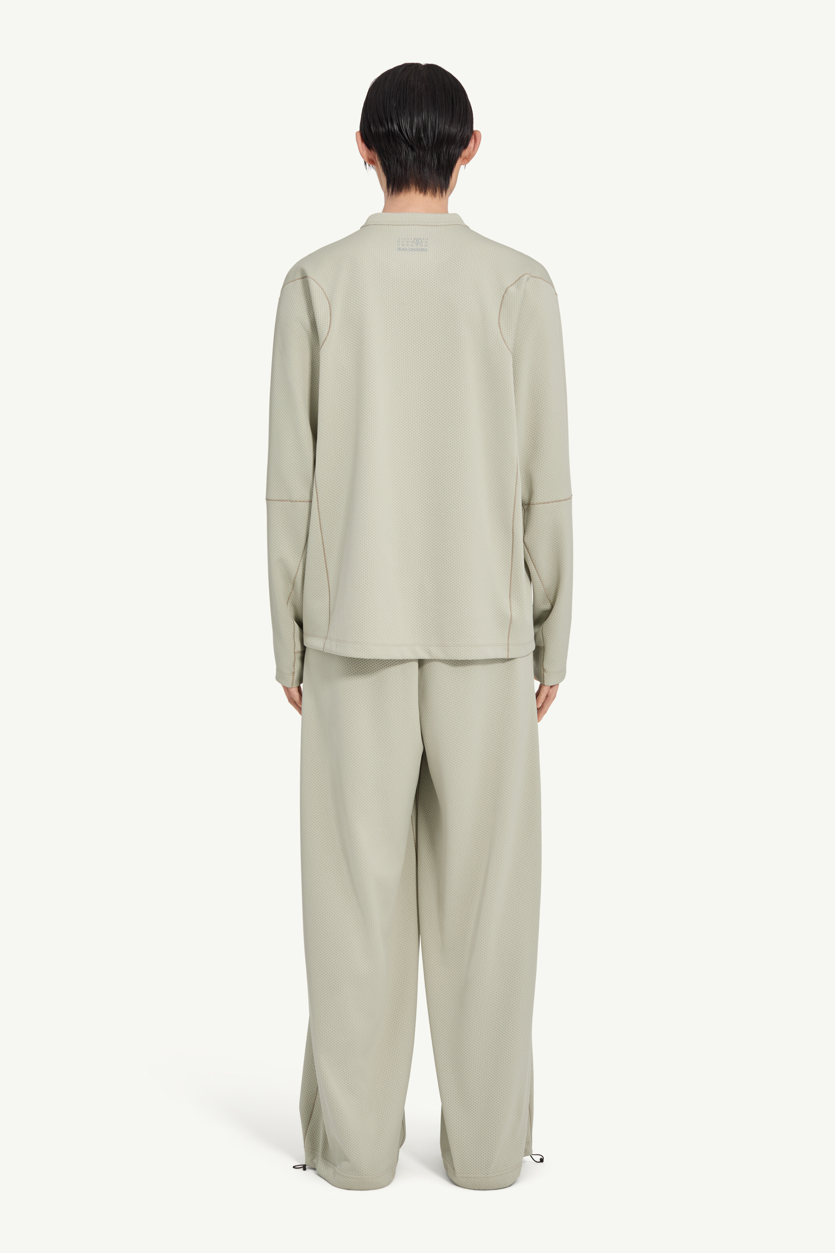 Gray MM6 x Salomon long-sleeve top | MM6 Official