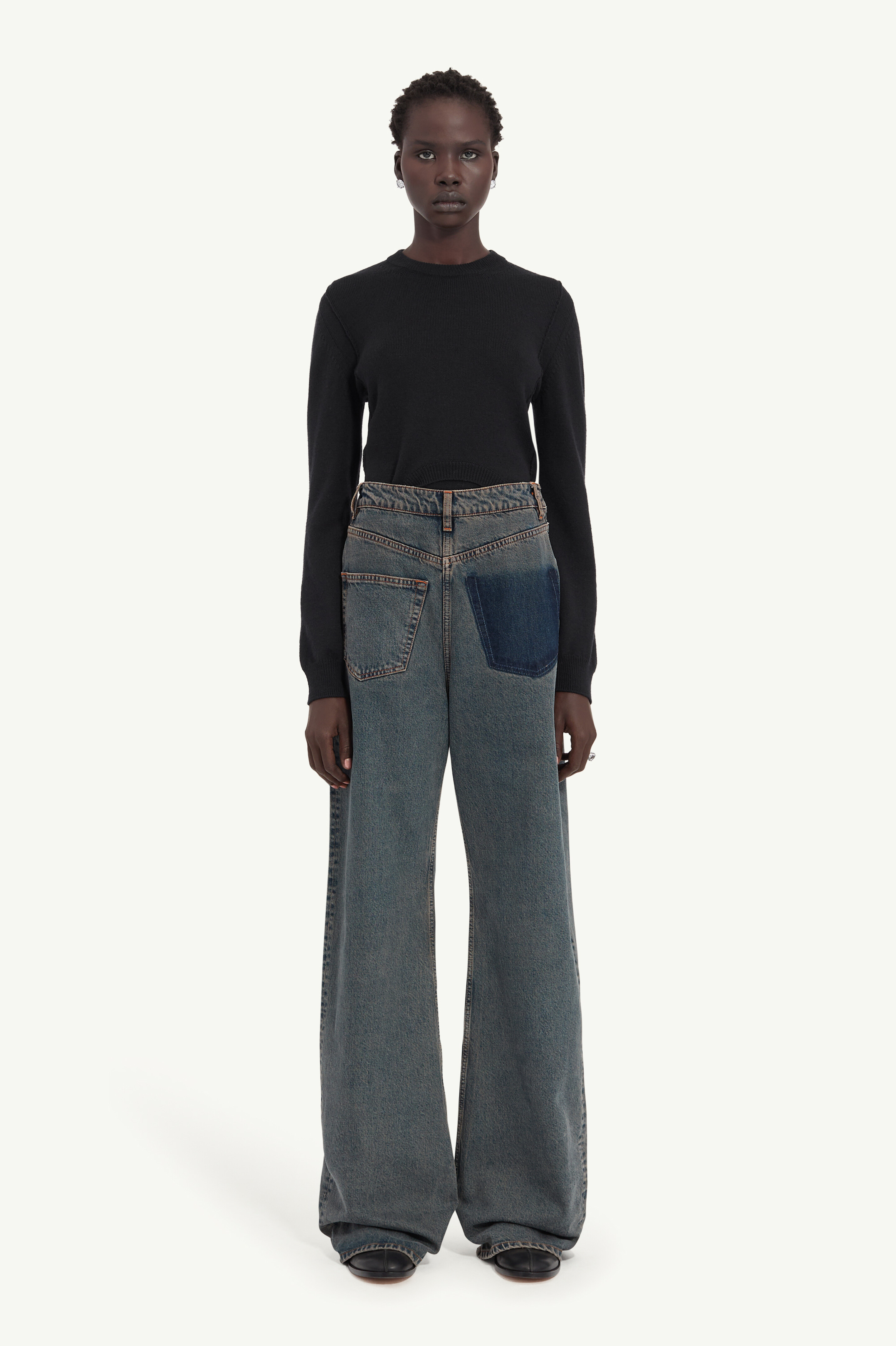 Back-to-back jeans