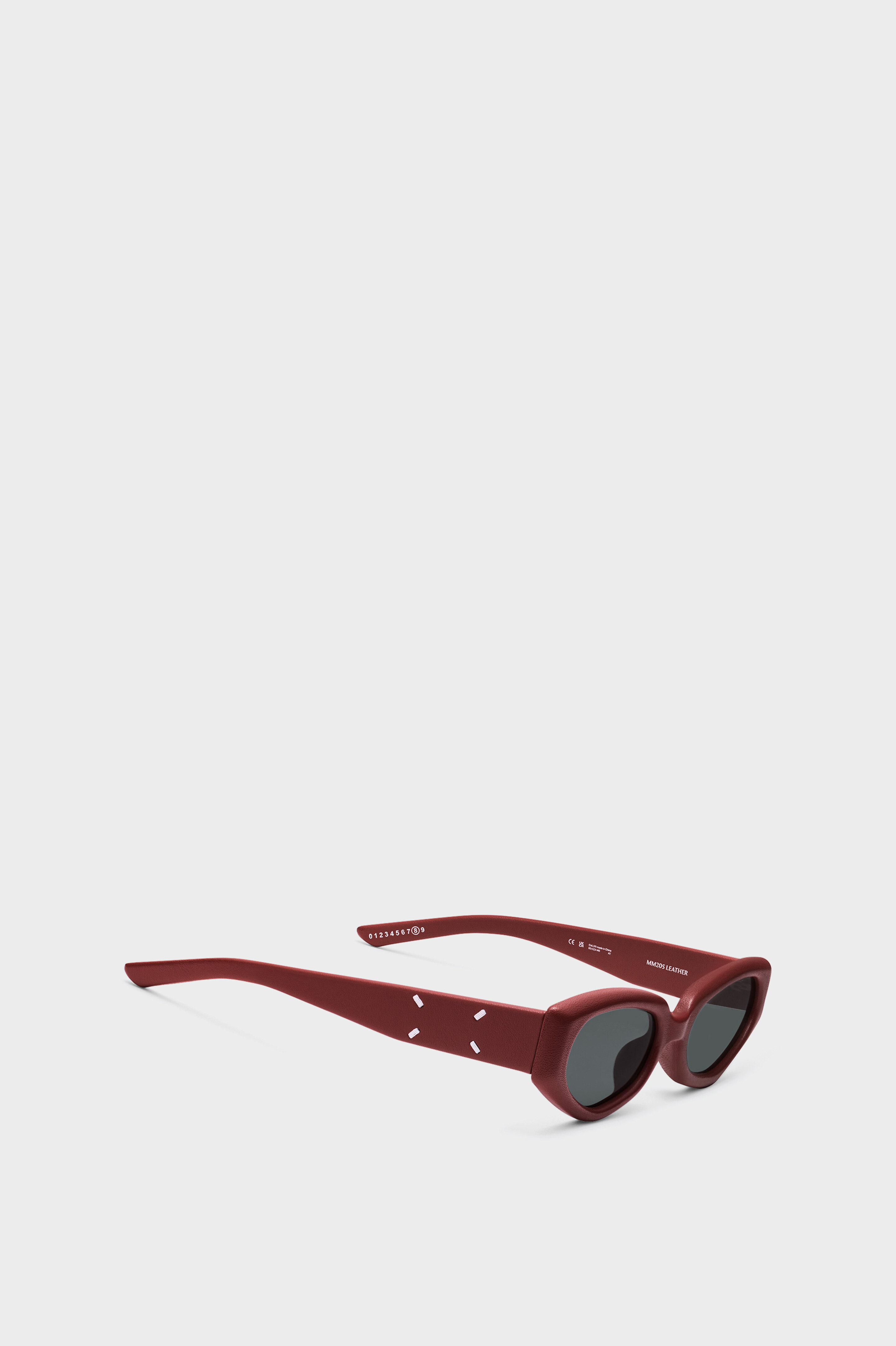 Red MM X Gentle Monster MM205 LEATHER LR1 | Maison Margiela Official