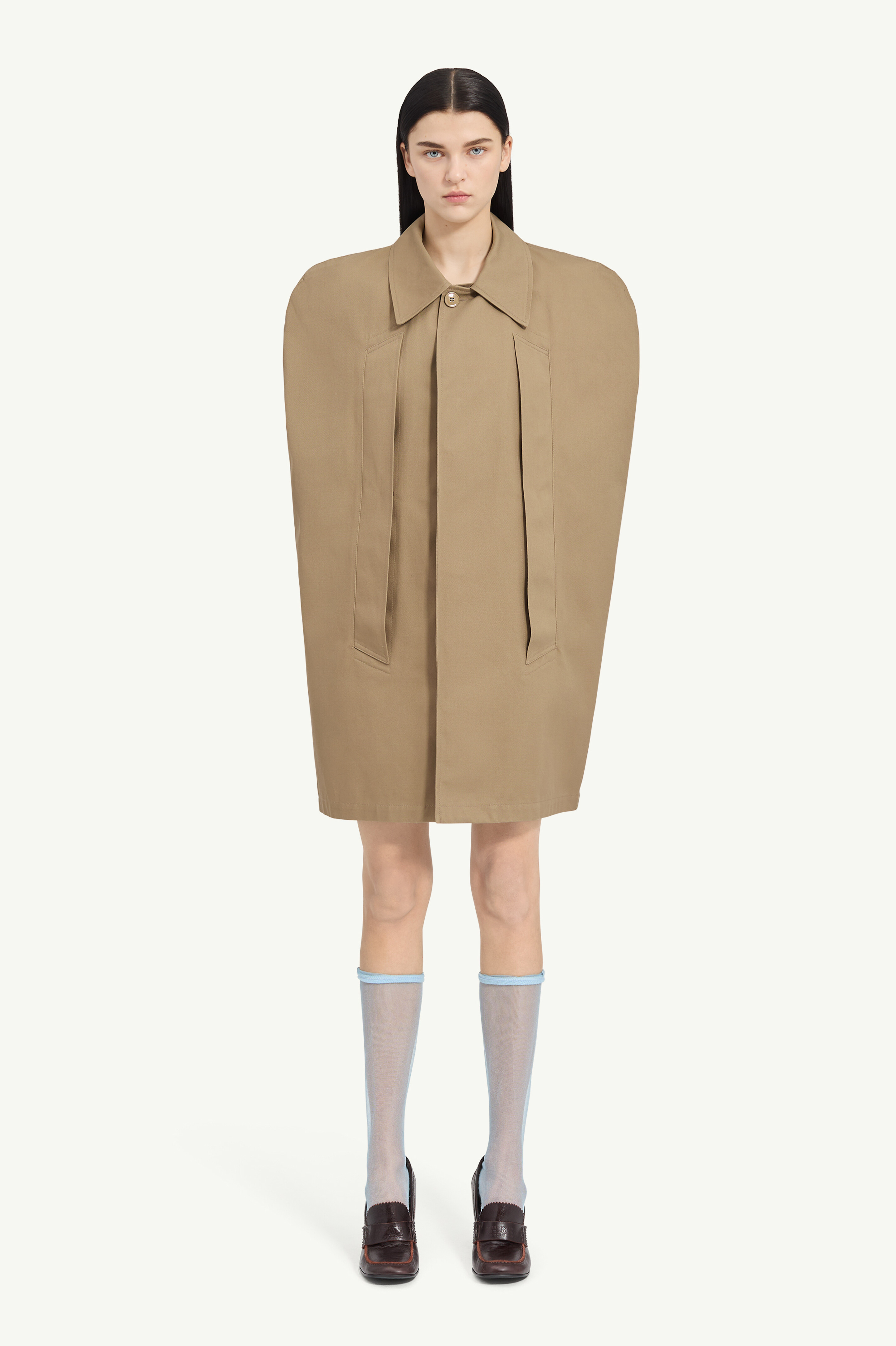Waterproof Cotton Cape Coat