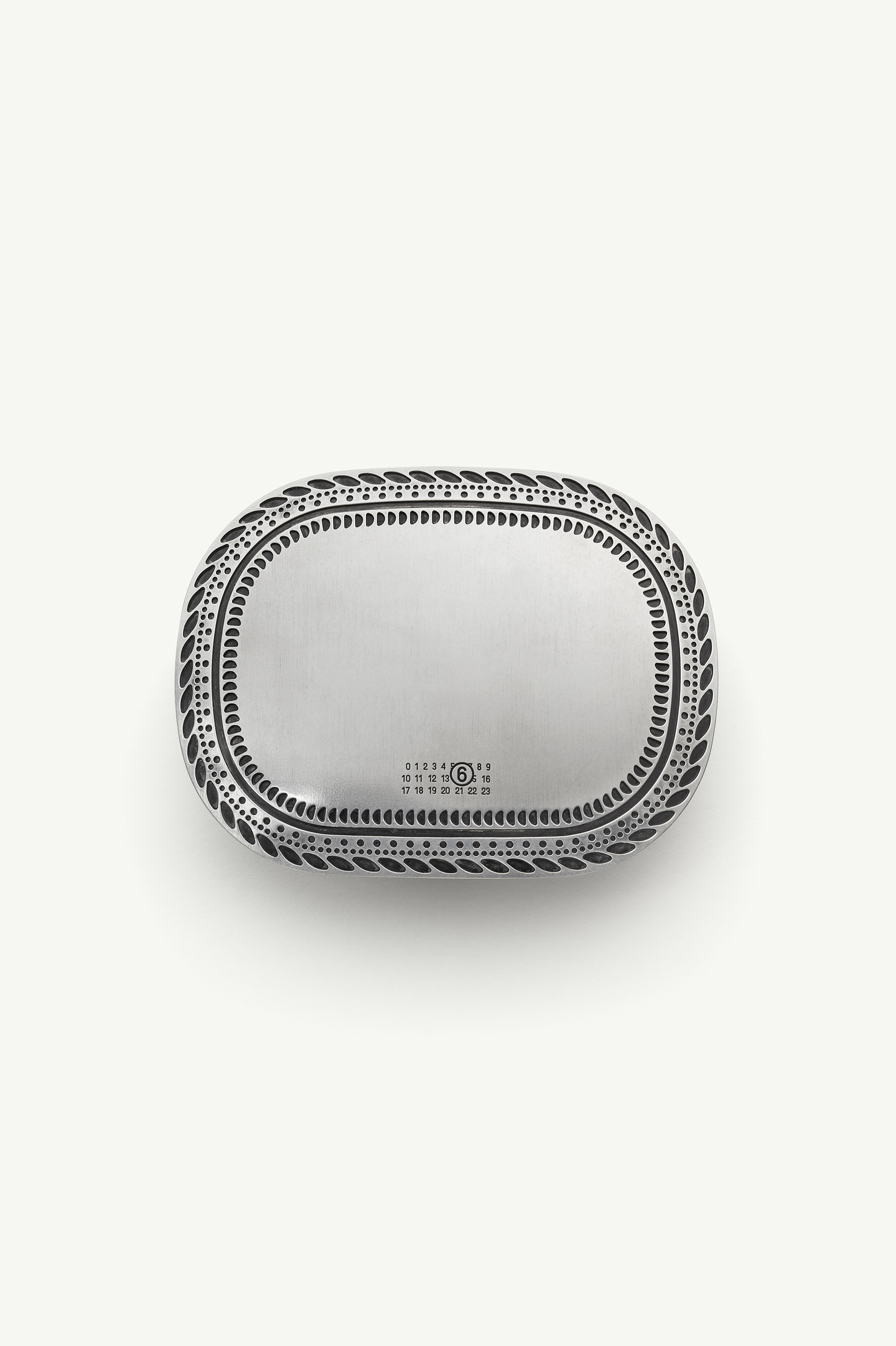 Buckle motif pinch clip | MM6 Official