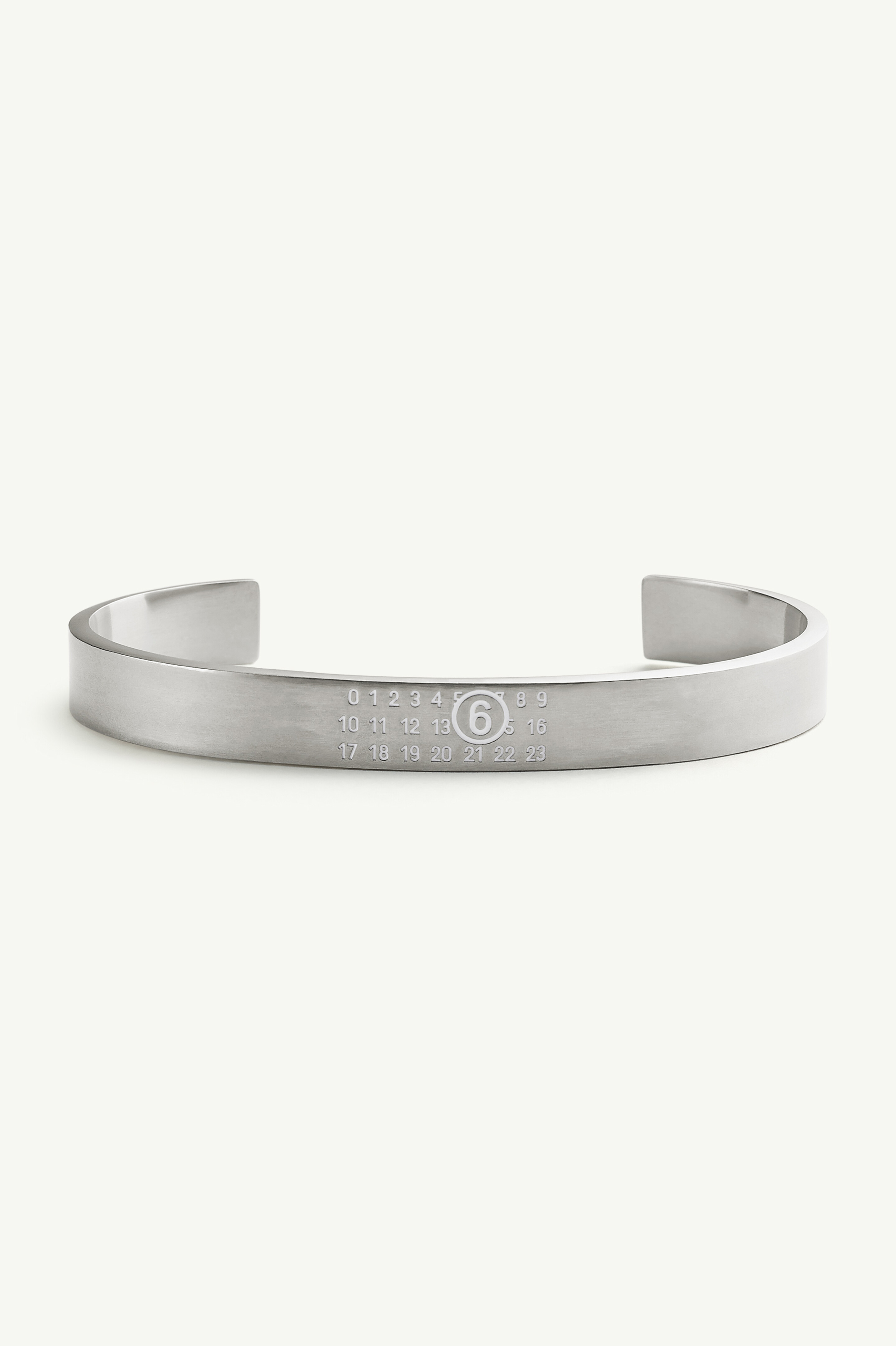 Numeric bracelet cuff