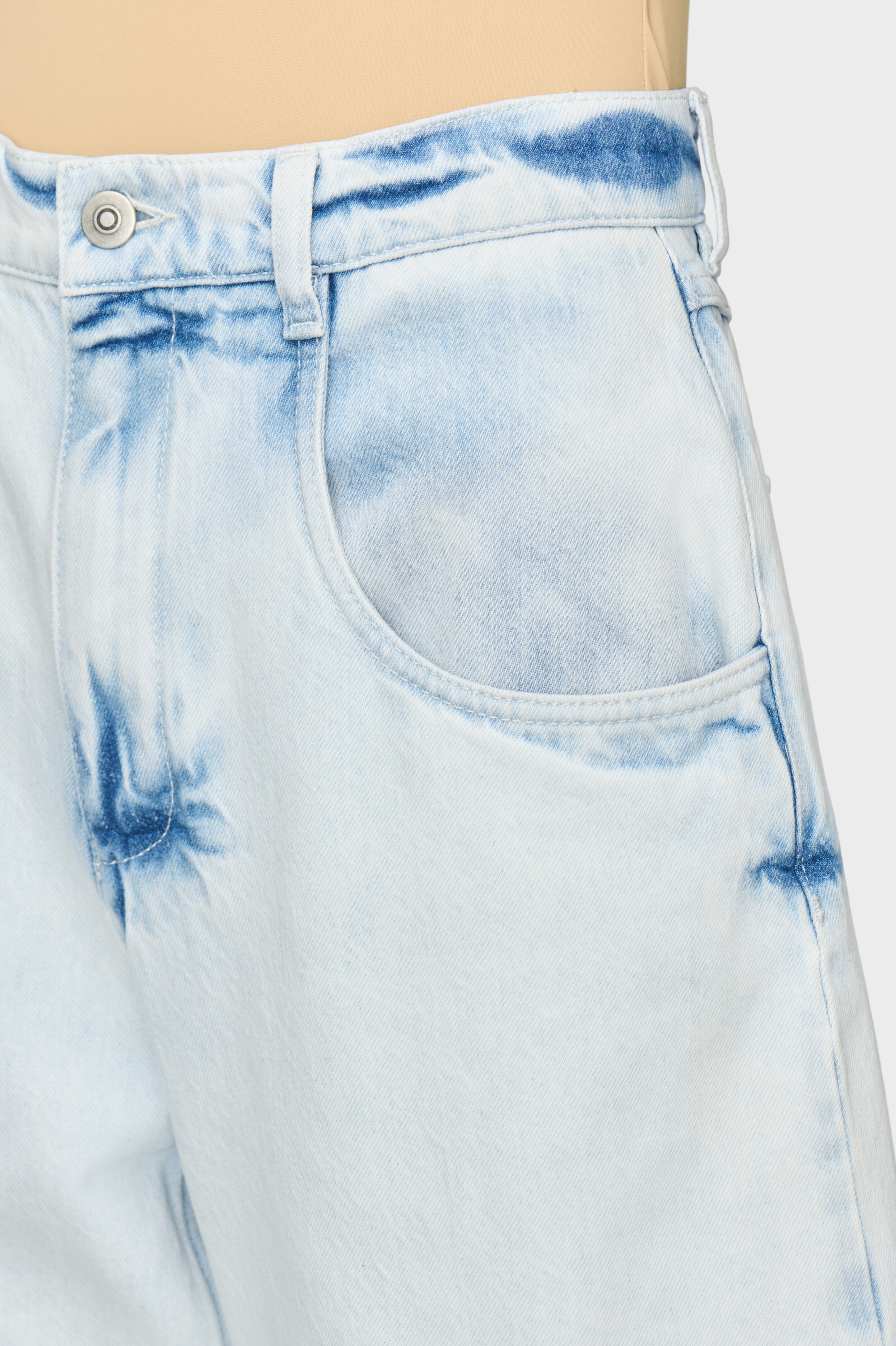 CUTOUT DENIM TROUSERS | Maison Margiela