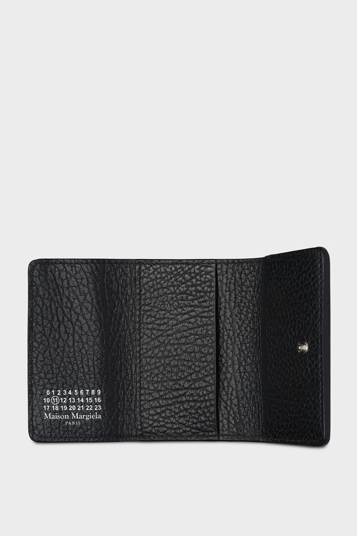 4ステッチ 三つ折り ウォレット ブラック | Maison Margiela公式