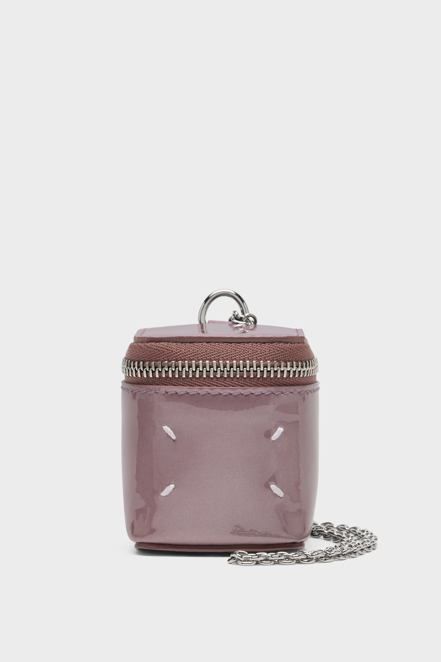 MINI CUBE BAG SIZE WITH LONG CHAIN STRA