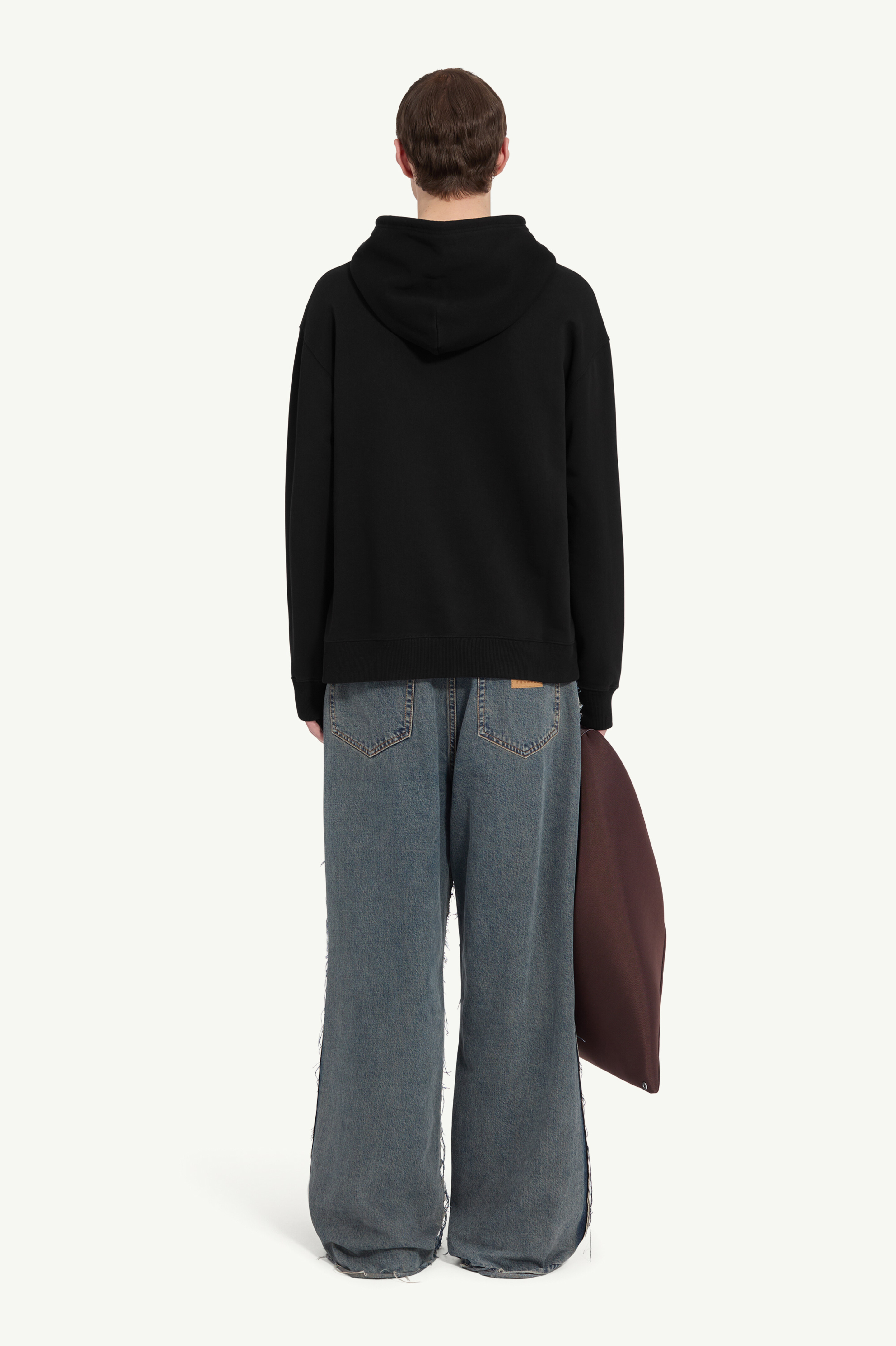 Men's Cotton Sweatshirt with Kangaroo Pocket | MM6