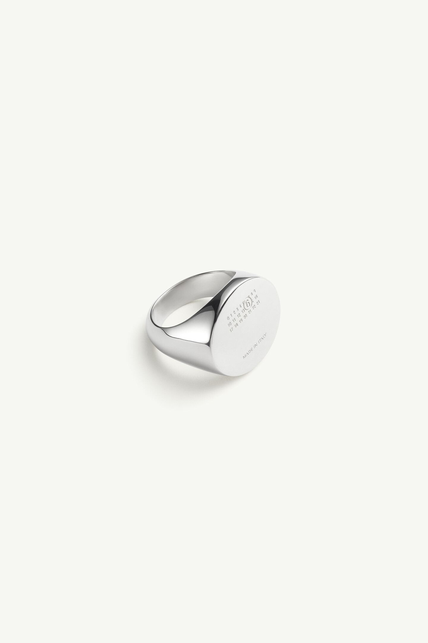 Men's Numeric Oval Ring | MM6 Men's Numeric Oval Ring | MM6